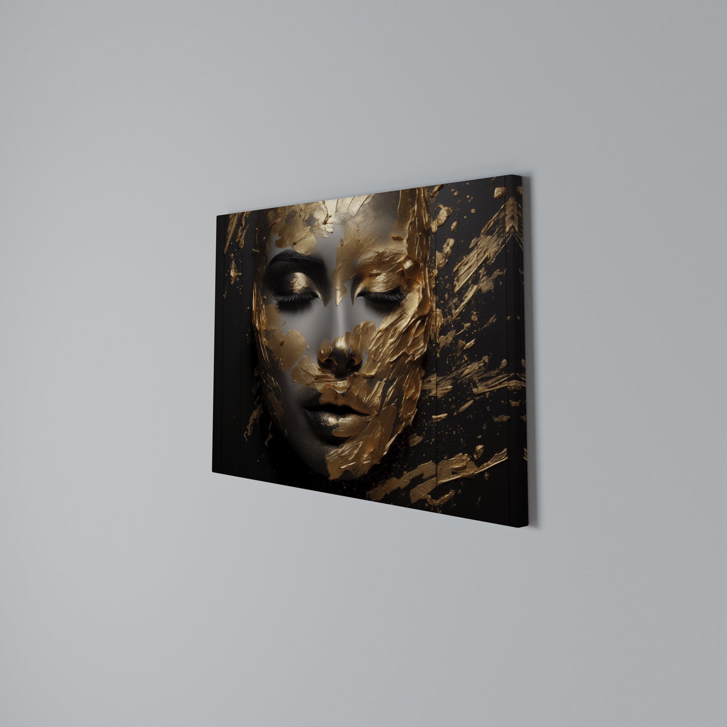 SHIMMERING BEAUTY Cuadro en lienzo horizontal