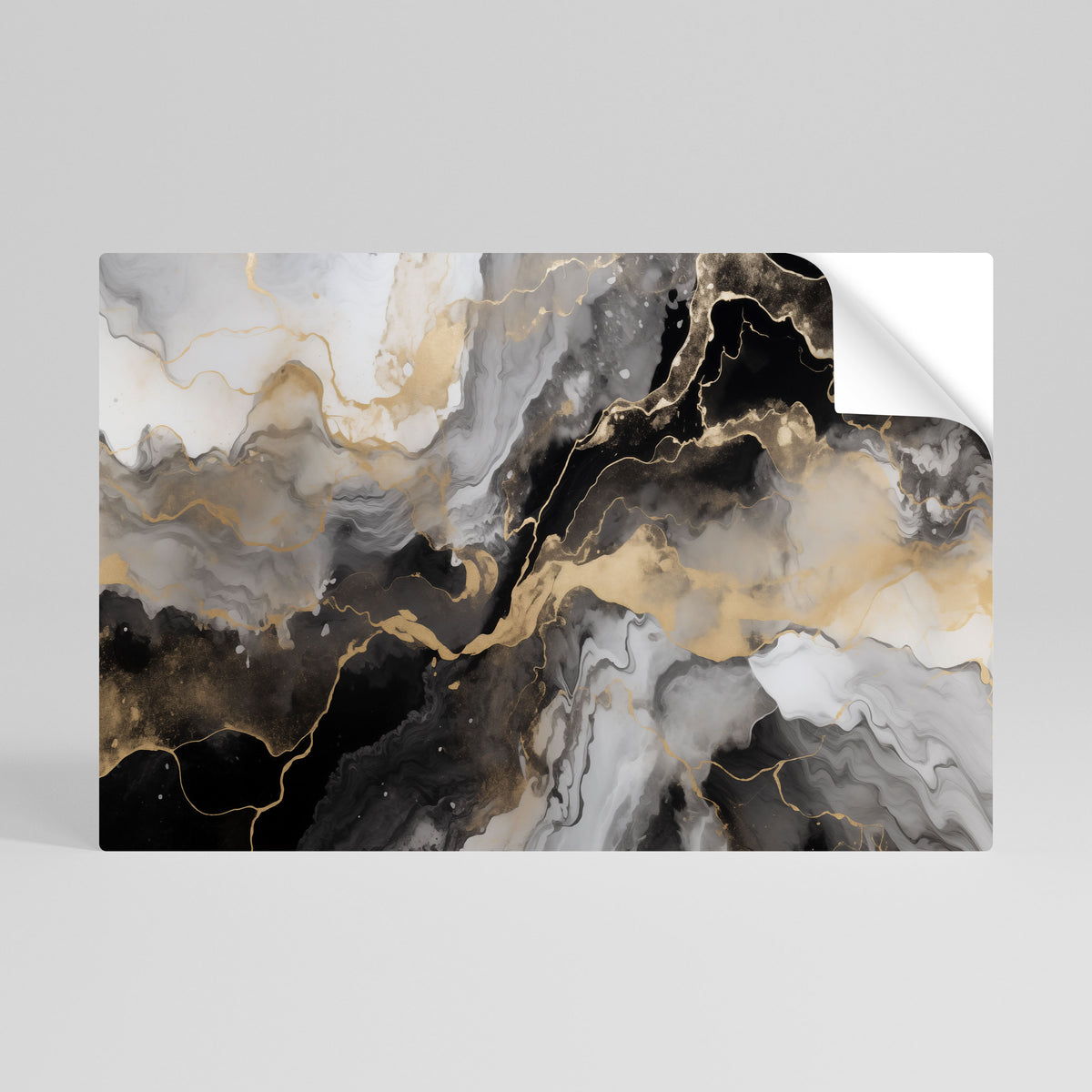 MYSTIC VEINS Selbstklebendes Horizontal-Poster