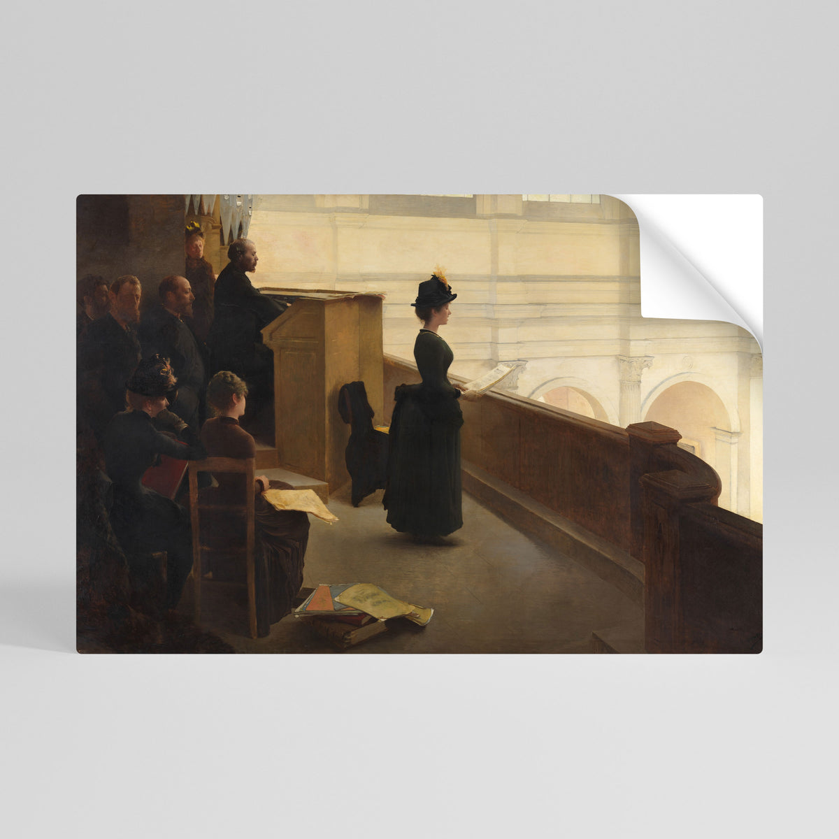 WHISPERS OF PASSION Poster Orizzontale Adesivo