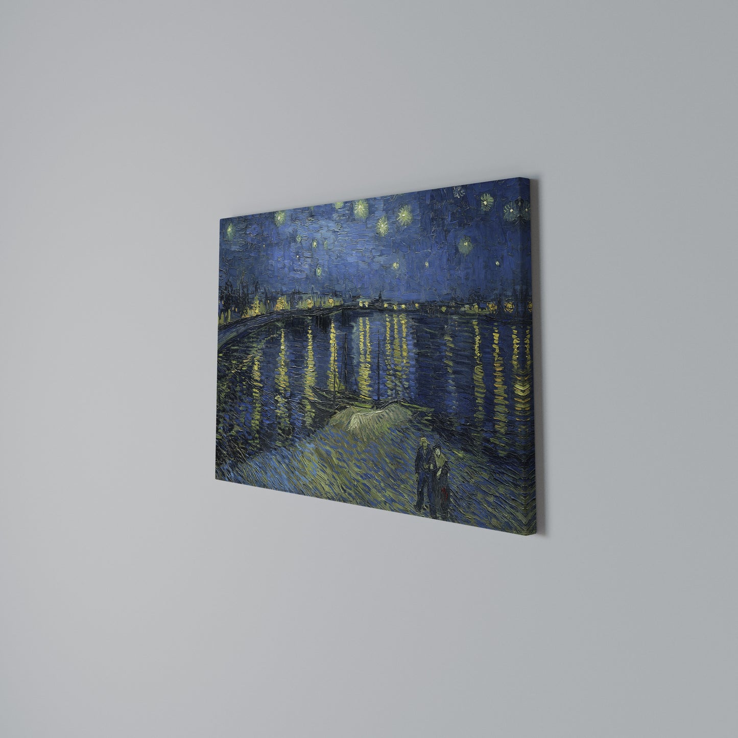STARRY NIGHT OVER THE RHONE Stampa su tela orizzontale