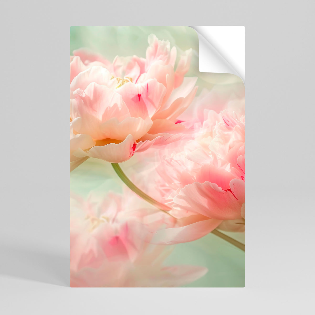 GENTLE HARMONY UNFOLDED Poster Verticale Adesivo