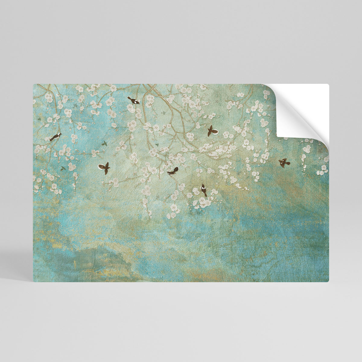 BLOOMING CHARM Poster Orizzontale Adesivo
