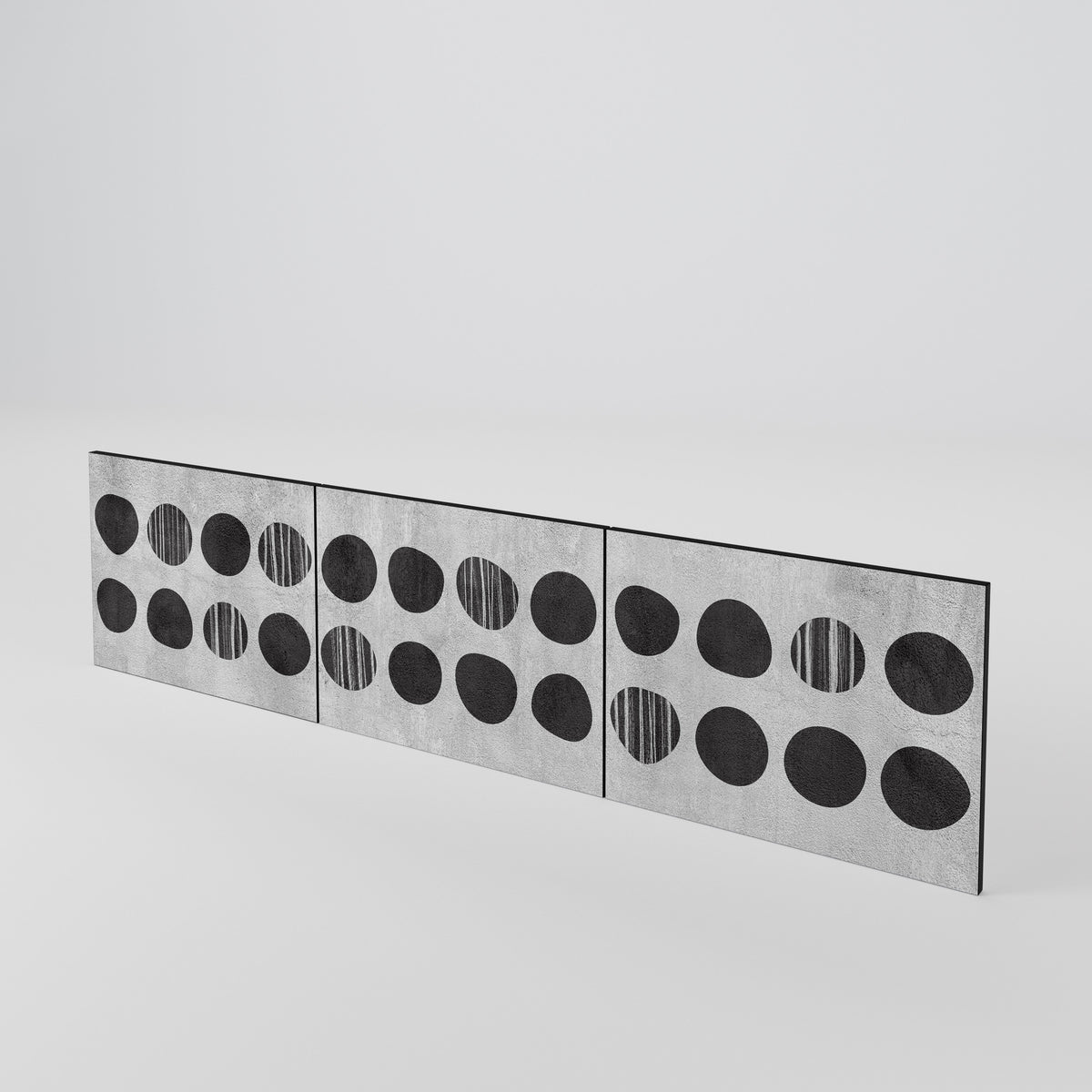 GHOSTLY GRADIENTS Juego de 3 puertas para mueble de TV