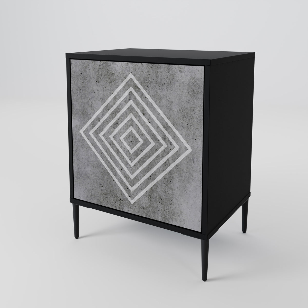 POLYGONAL ARTISTRY Aparador de 1 Puerta