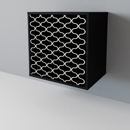 TESSELATED BLACKNESS Aparador de 1 Puerta