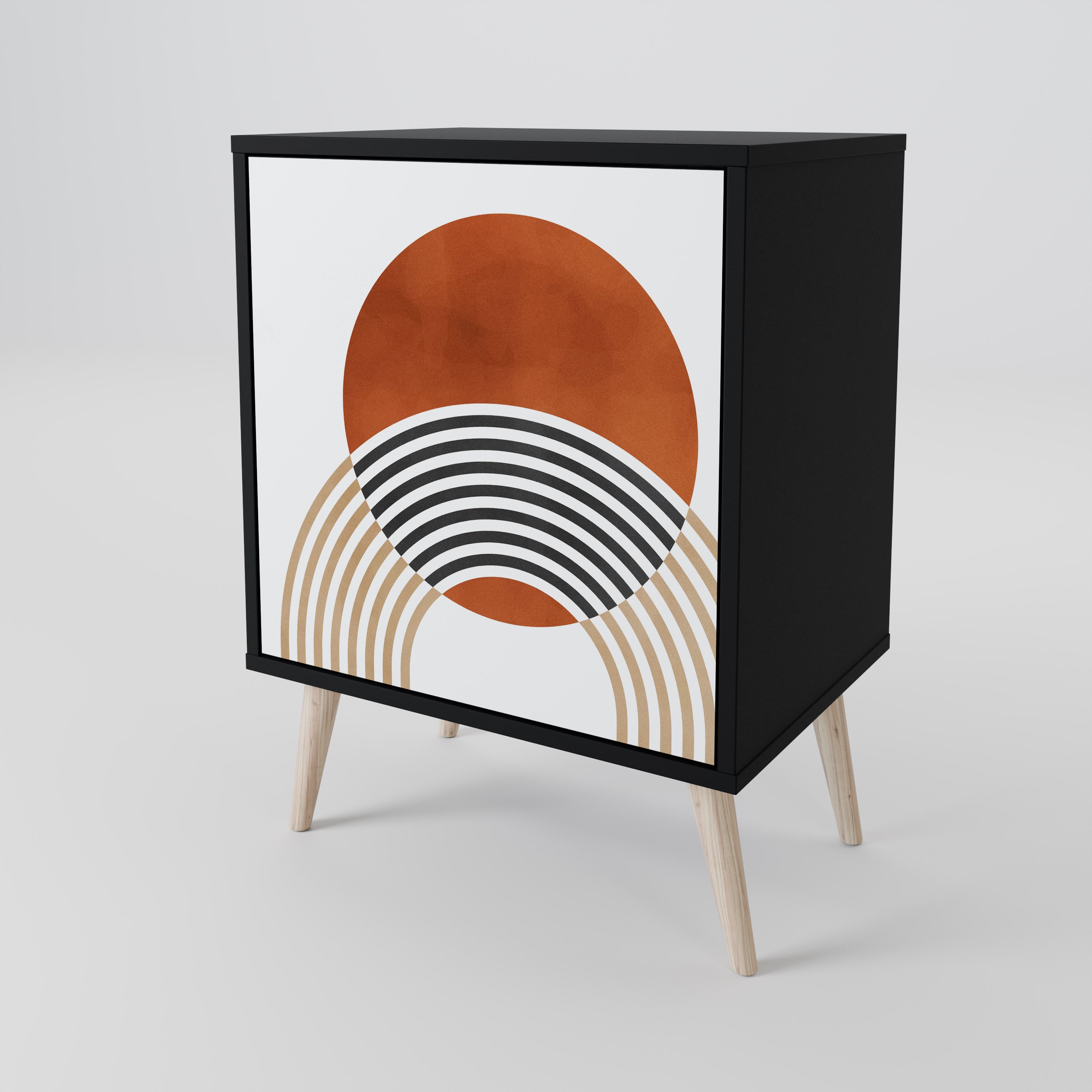 CIRCLE RHYTM Aparador de 1 Porta