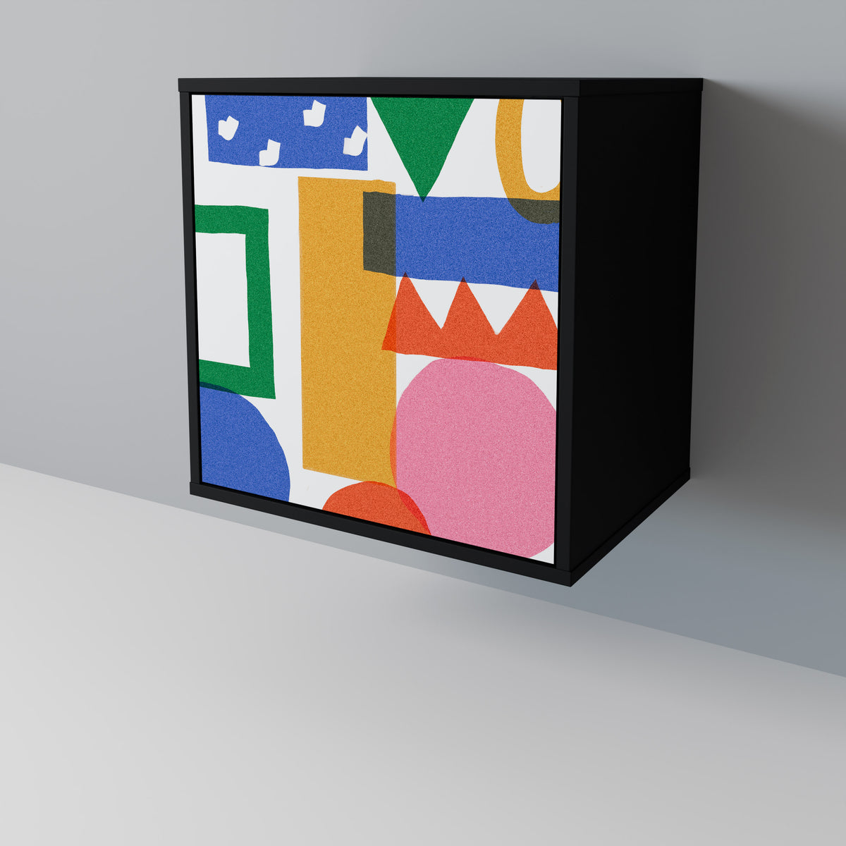 GEOMETRIC GLIMMER Aparador de 1 Puerta