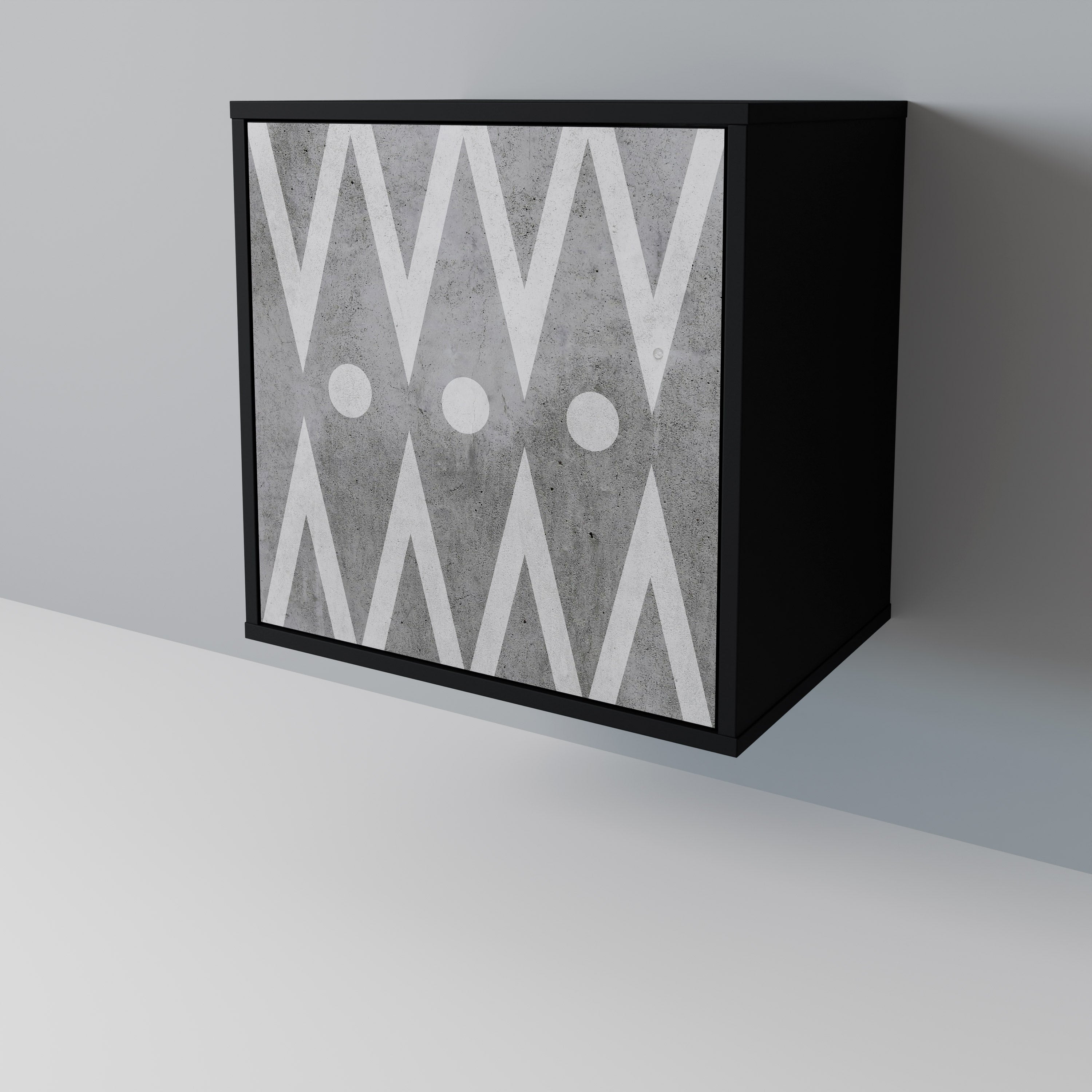 SHARP EDGES Aparador de 1 Porta