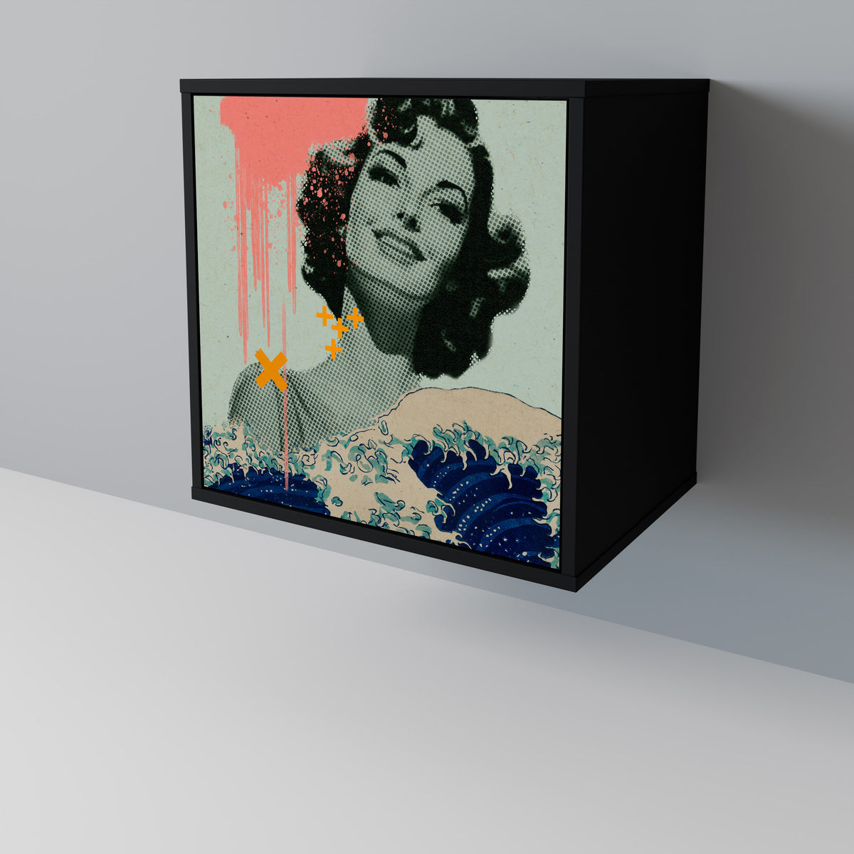 KANAGAWA BEAUTY Μπουφές 1-θύρας
