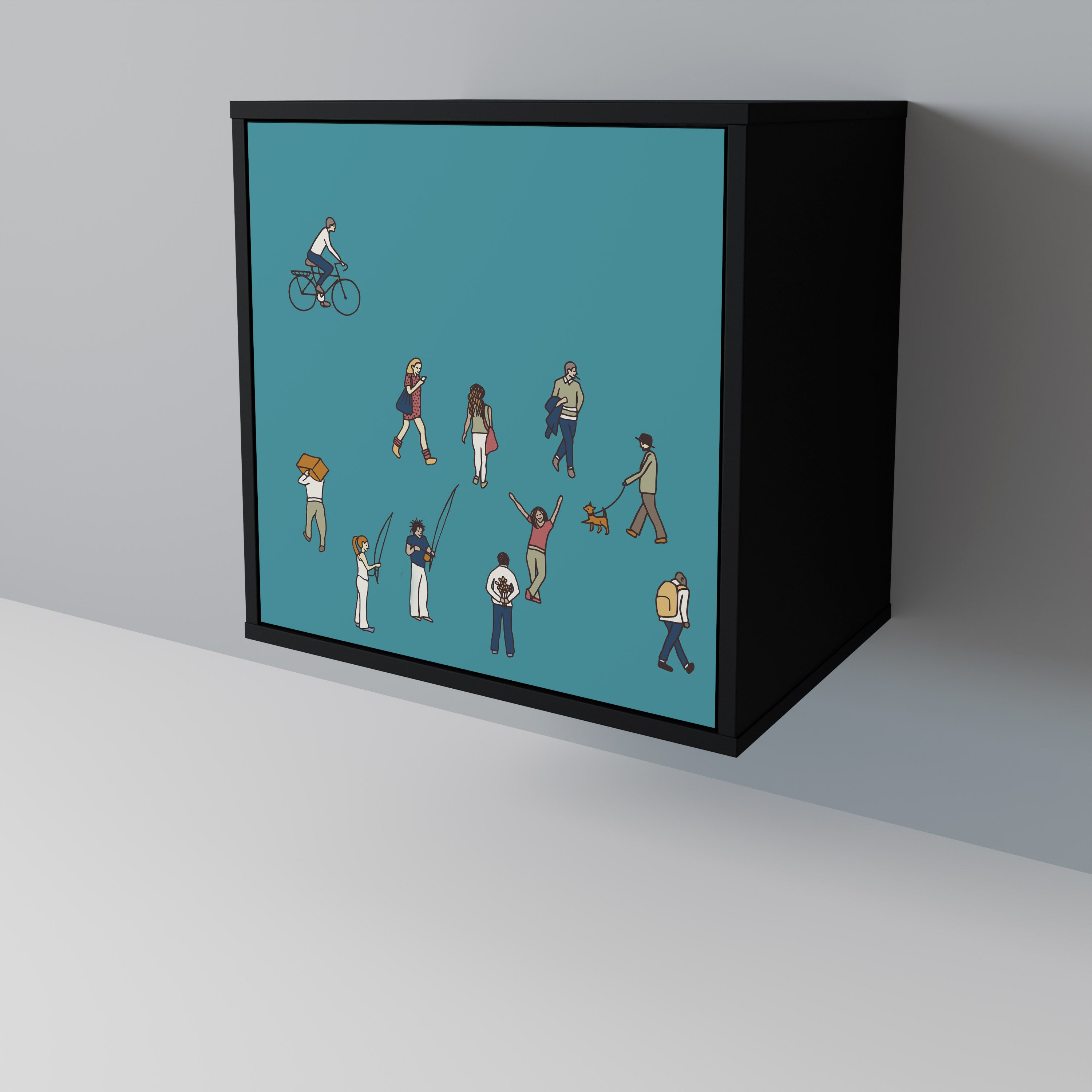 COLLECTIVE STREAM Aparador de 1 Porta