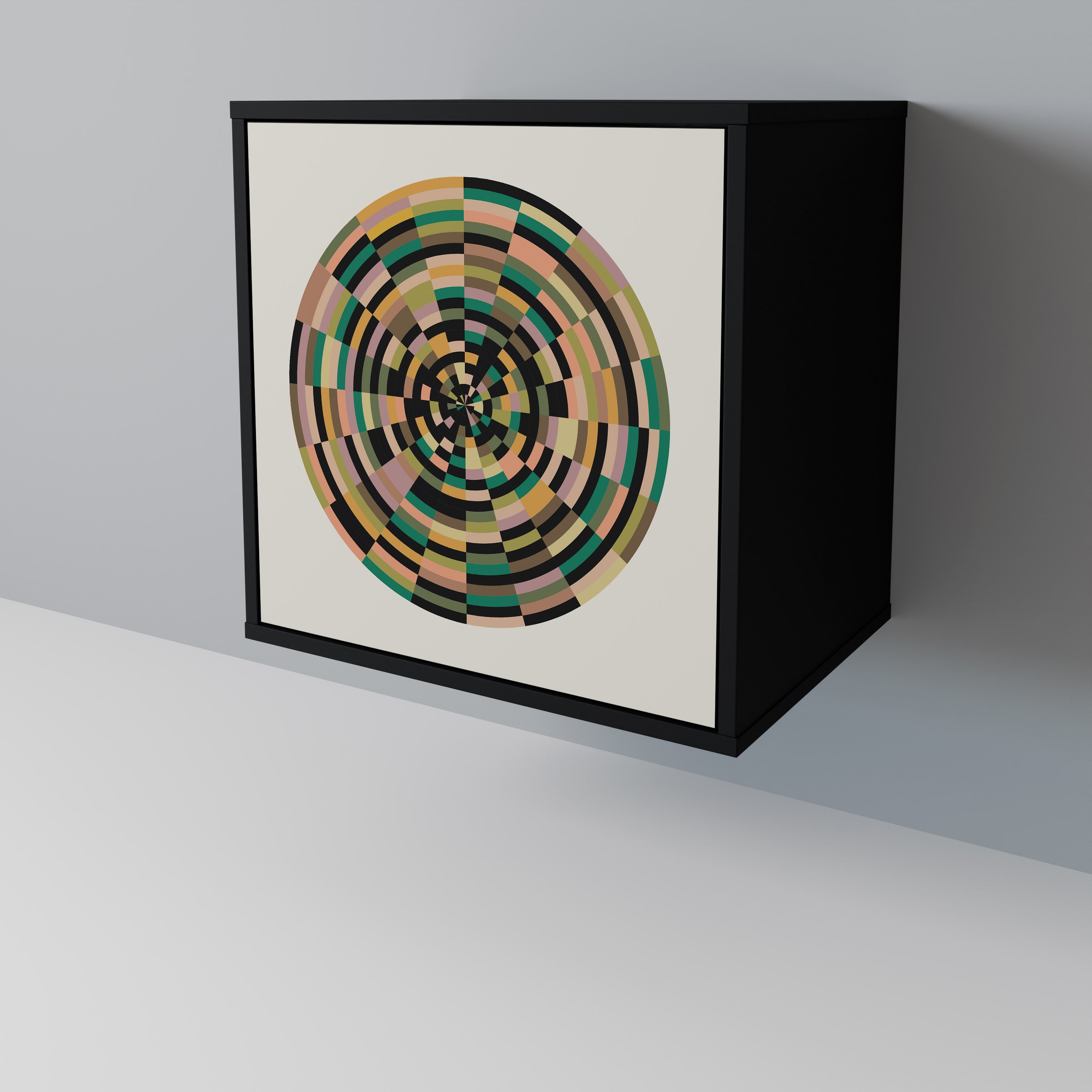 GREEN CIRCLES Aparador de 1 Porta