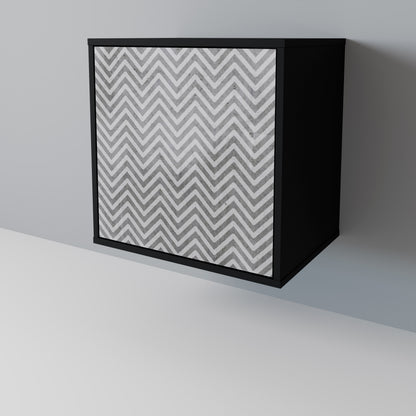 CONCRETE ZIG ZAG Μπουφές 1-θύρας