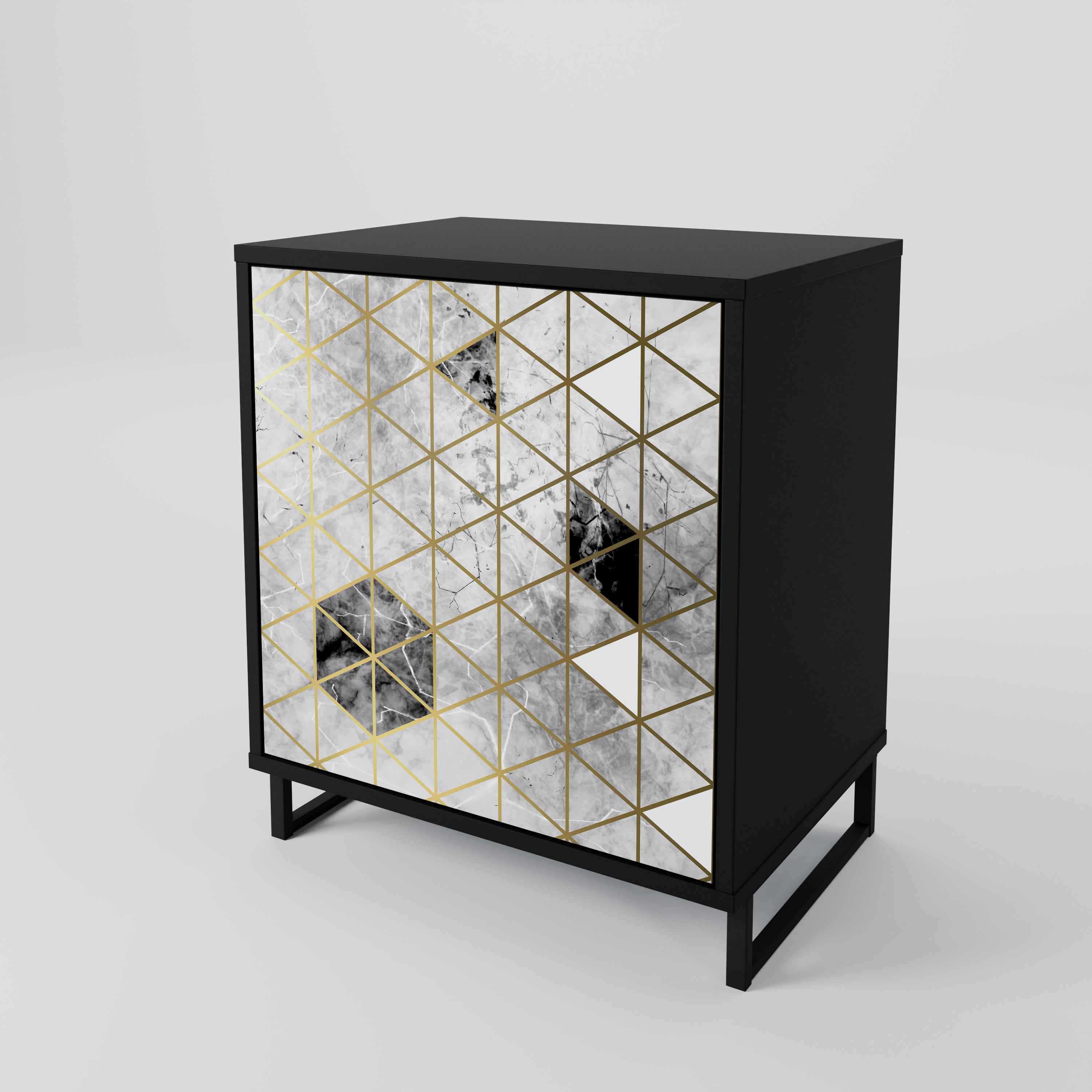 ASHEN ARIA Aparador de 1 Puerta