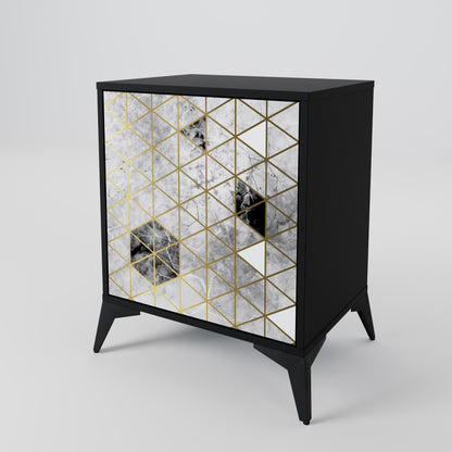 ASHEN ARIA 1-Door Sideboard