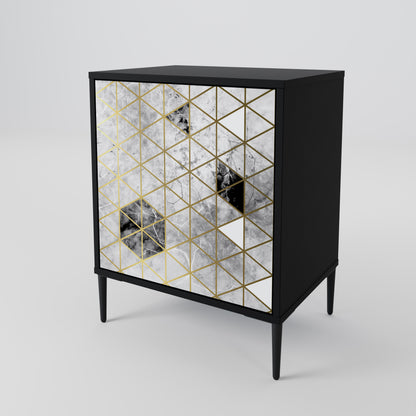 ASHEN ARIA 1-Door Sideboard