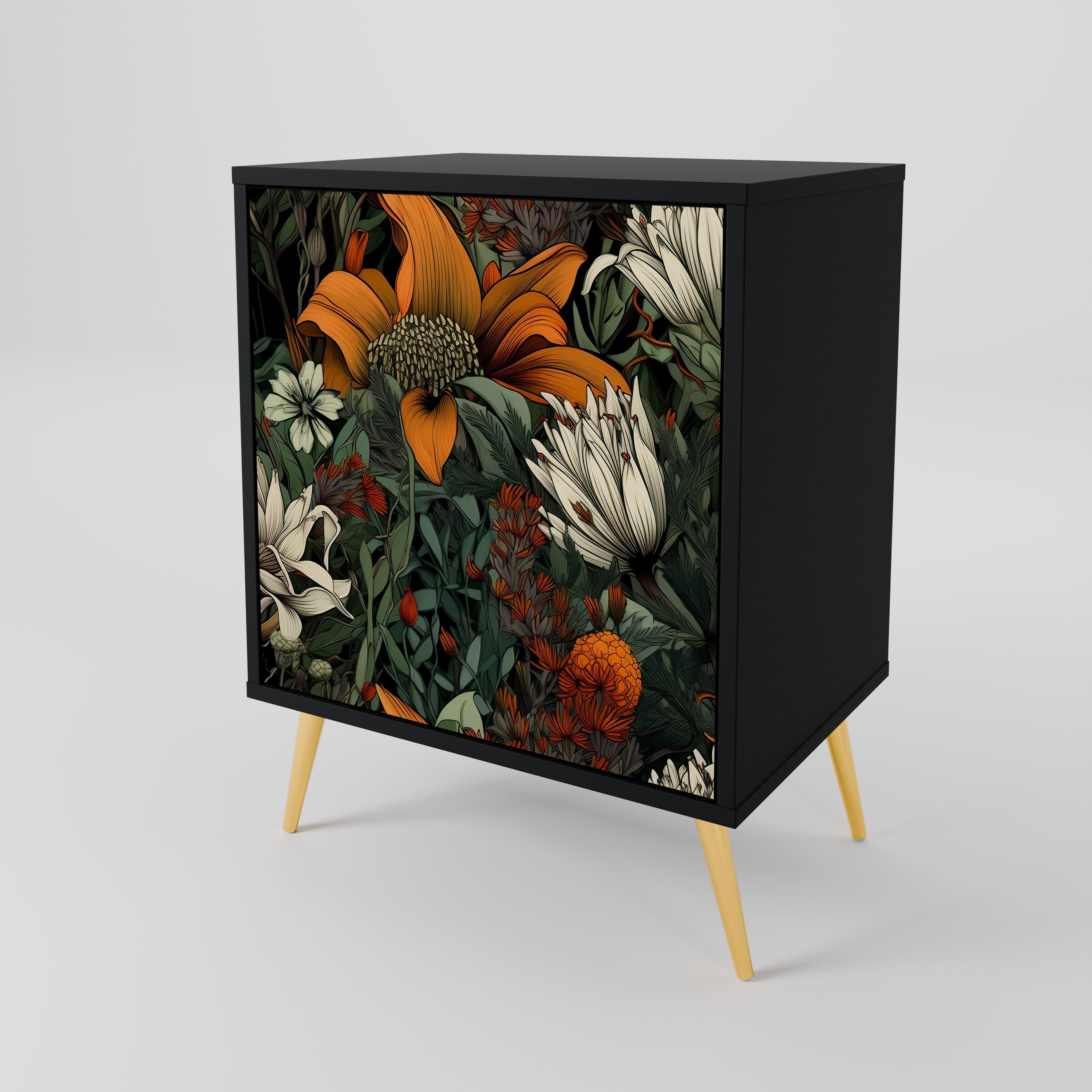 MIDNIGHT SPROUT 1-Door Sideboard