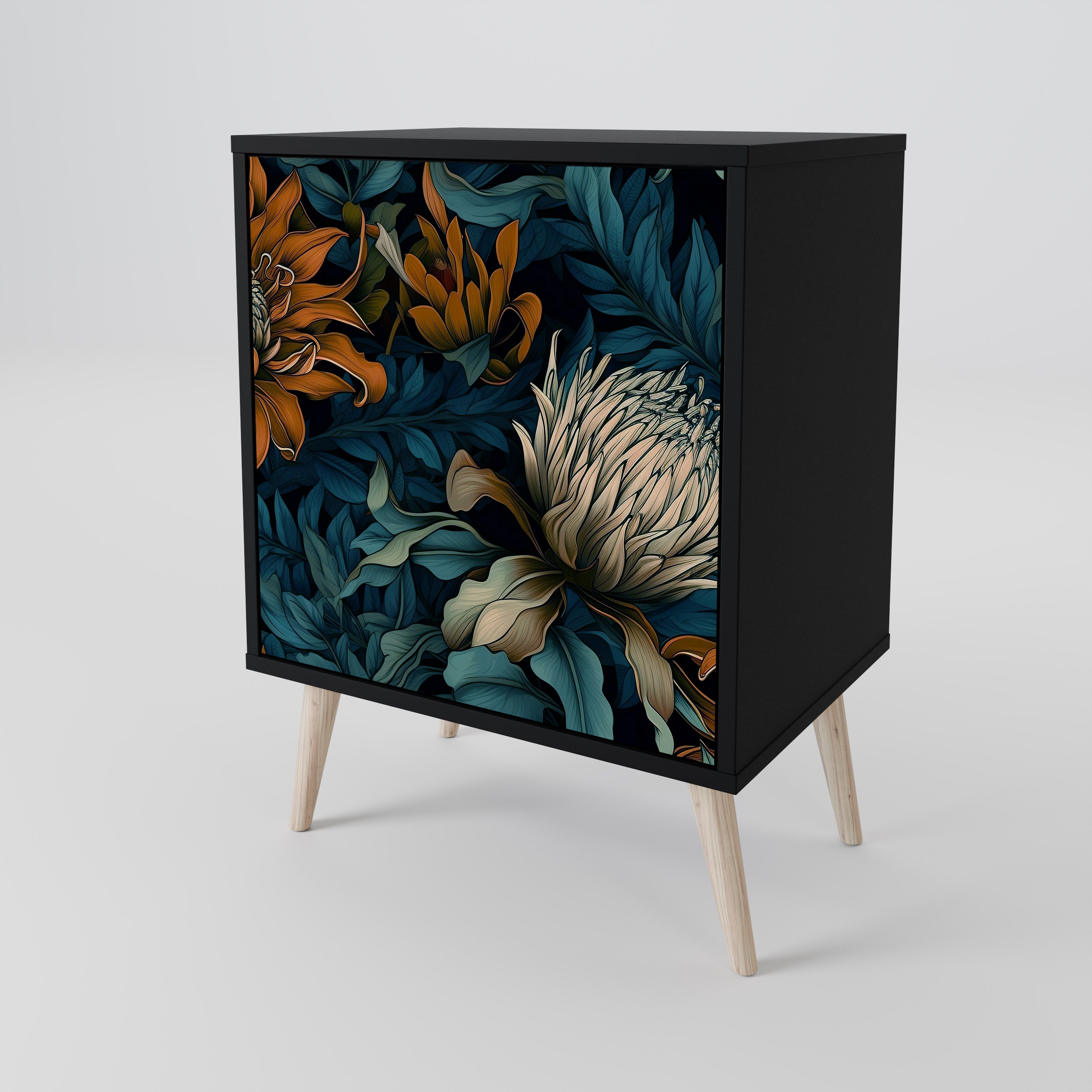 MORNING BLOOM 1-Door Sideboard