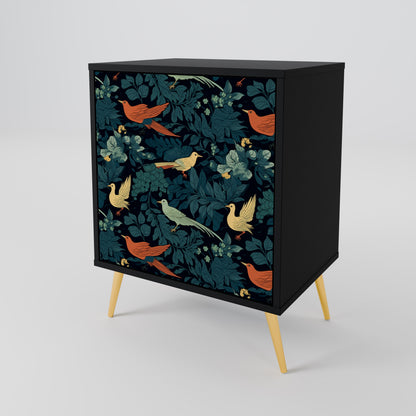 FOWL ORNAMENT 1-Door Sideboard