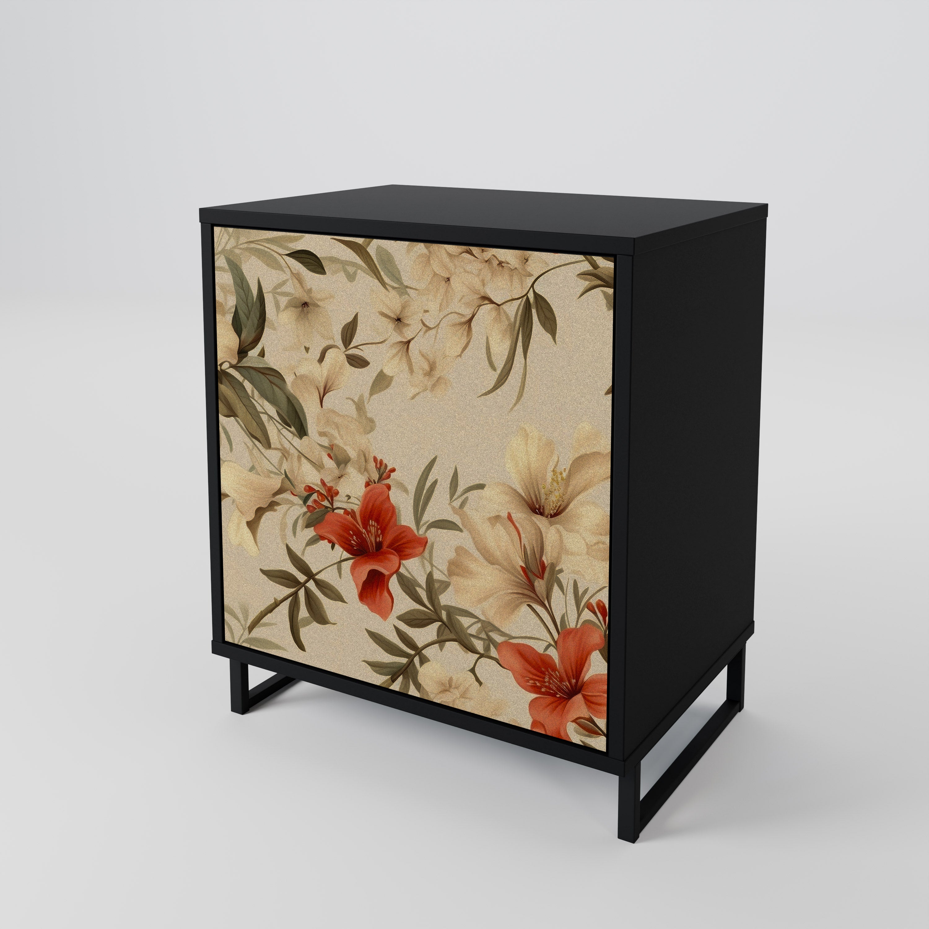 BLOOMING HARMONY 1-Door Sideboard