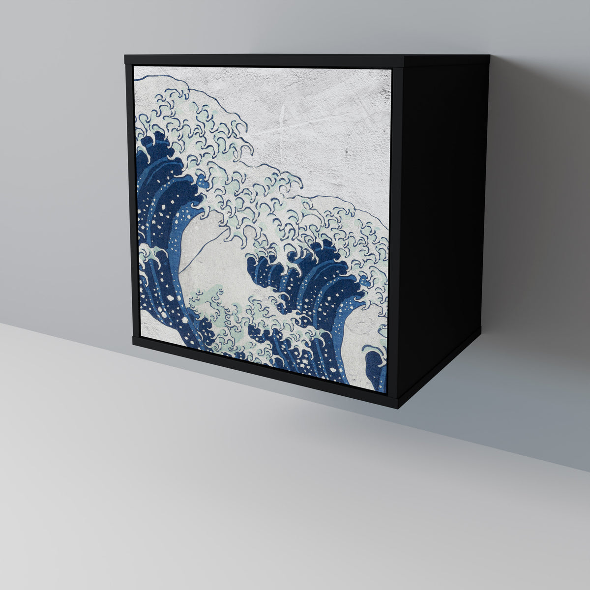 THE GREAT WAVE AT KANAGAWA Skänk med en dörr