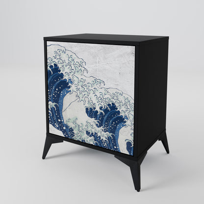 THE GREAT WAVE AT KANAGAWA Skänk med en dörr