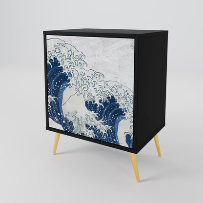 THE GREAT WAVE AT KANAGAWA Skänk med en dörr