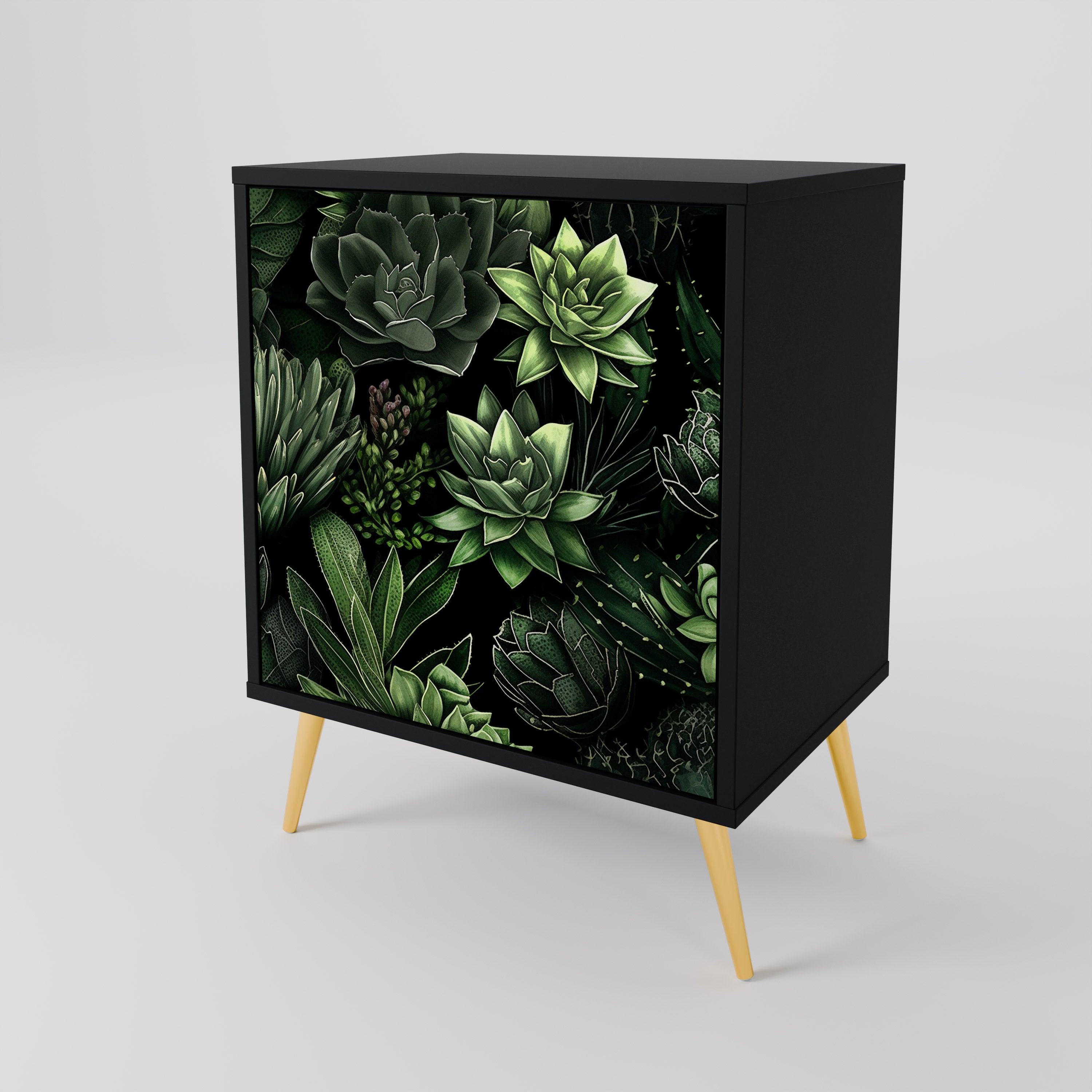 SUCCULENT JUNGLE 1-Door Sideboard