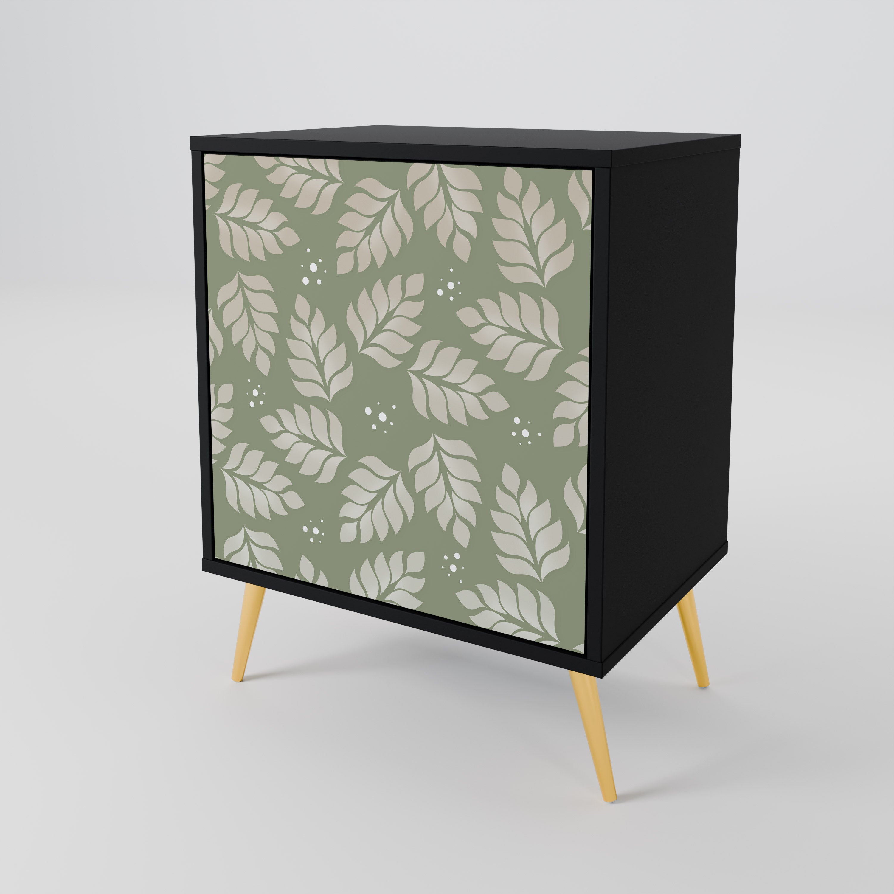 LEAVES ON GREEN 1-Door Sideboard