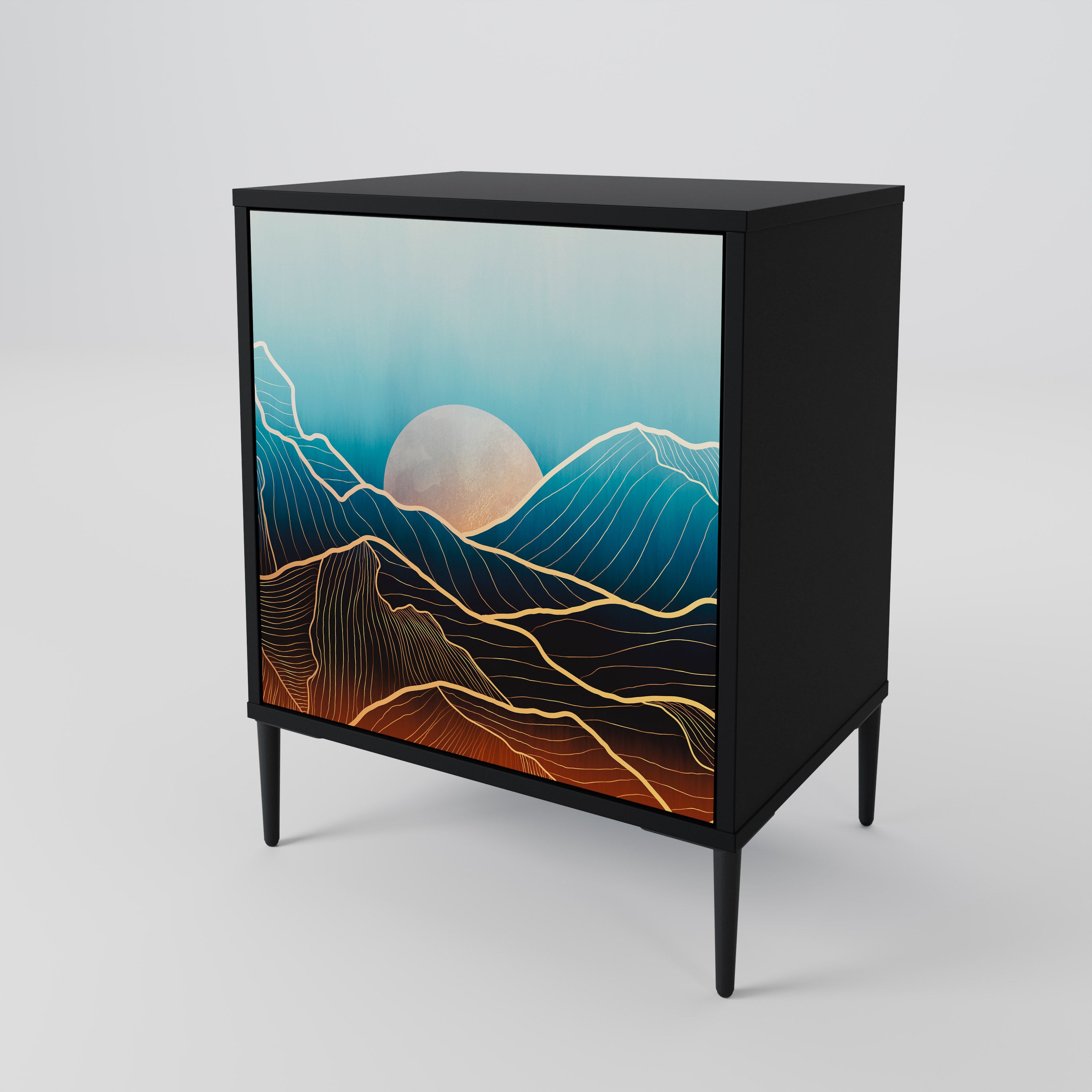 LUNAR SECRETS 1-Door Sideboard