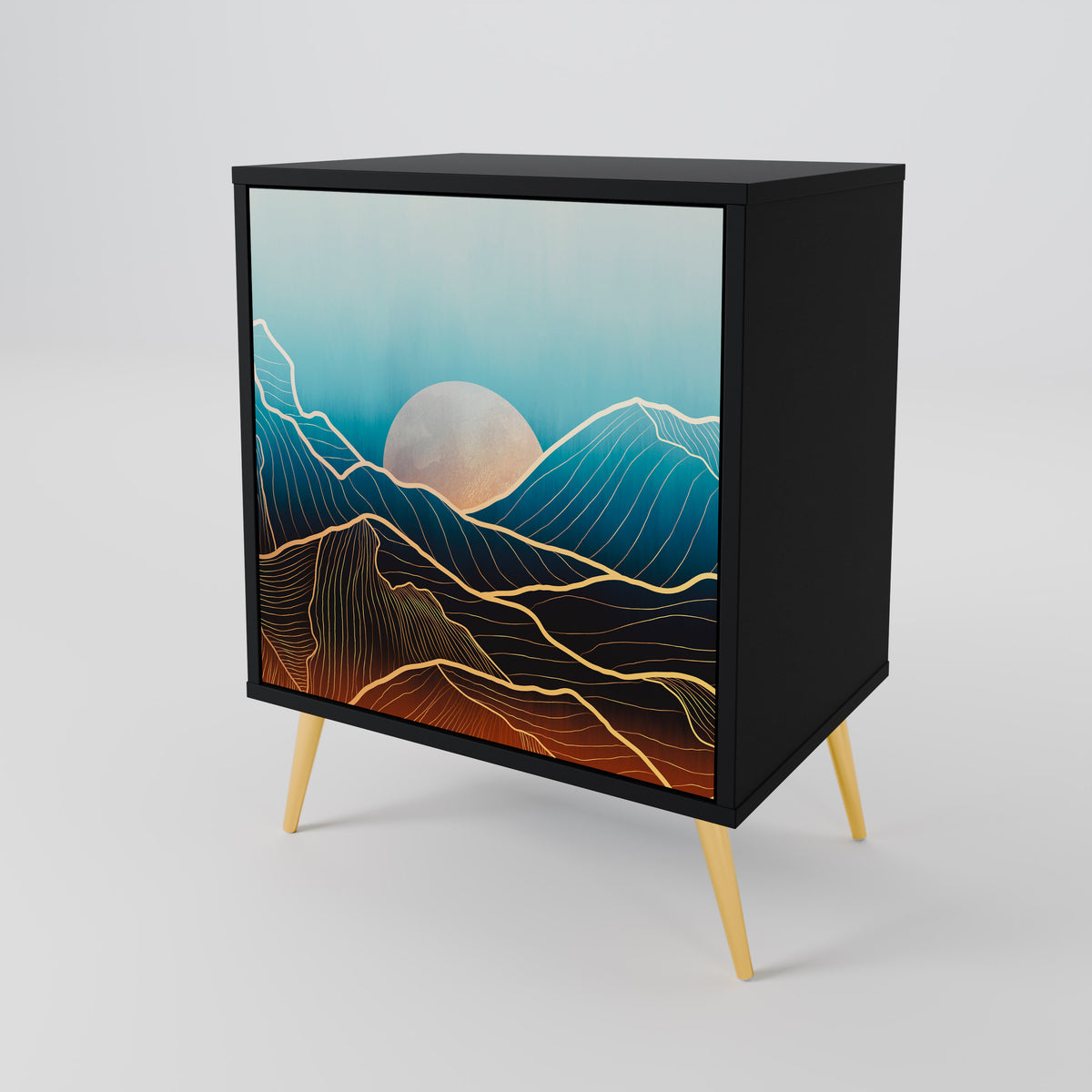 LUNAR SECRETS 1-Door Sideboard