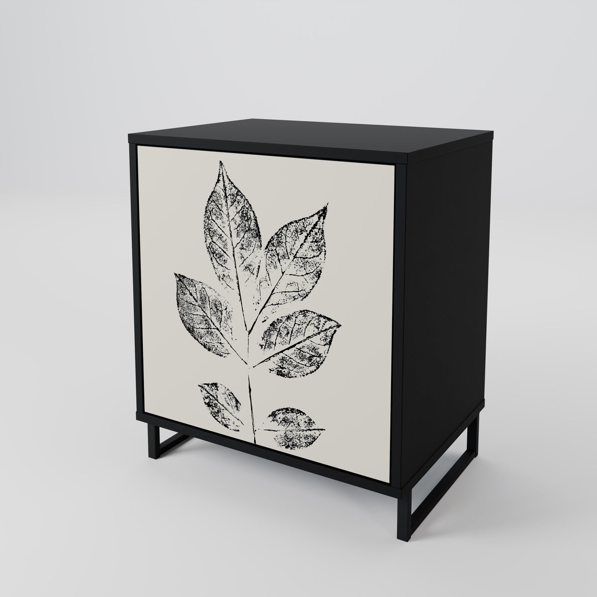 LEAFY STAMPS Aparador de 1 Porta