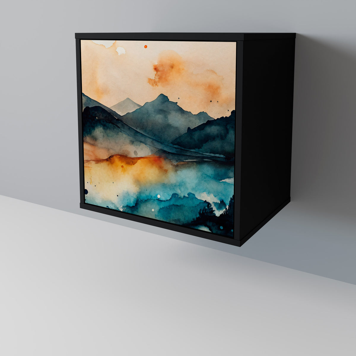 OMINOUS MOUNTAINS 1-türiges Sideboard