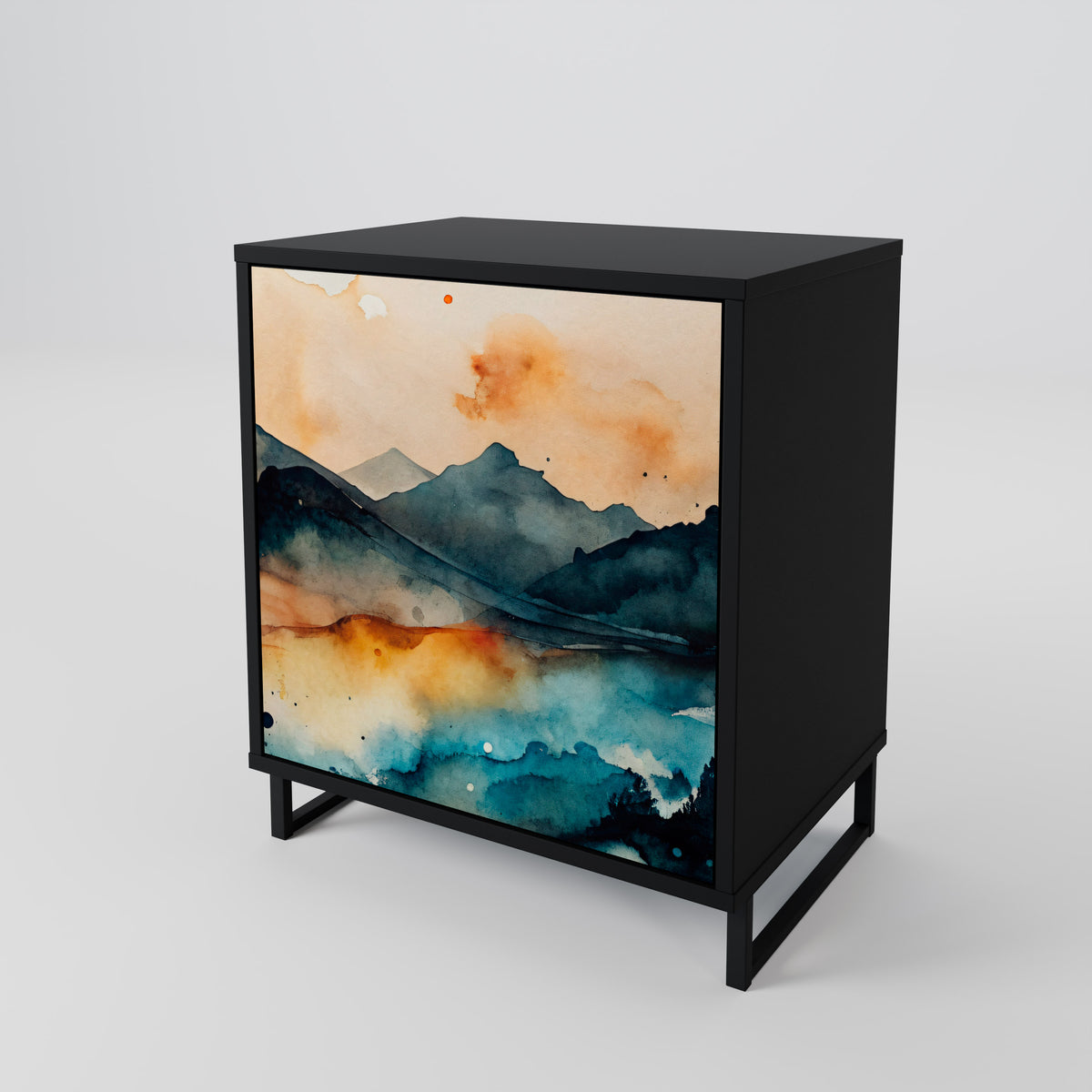 OMINOUS MOUNTAINS 1-türiges Sideboard