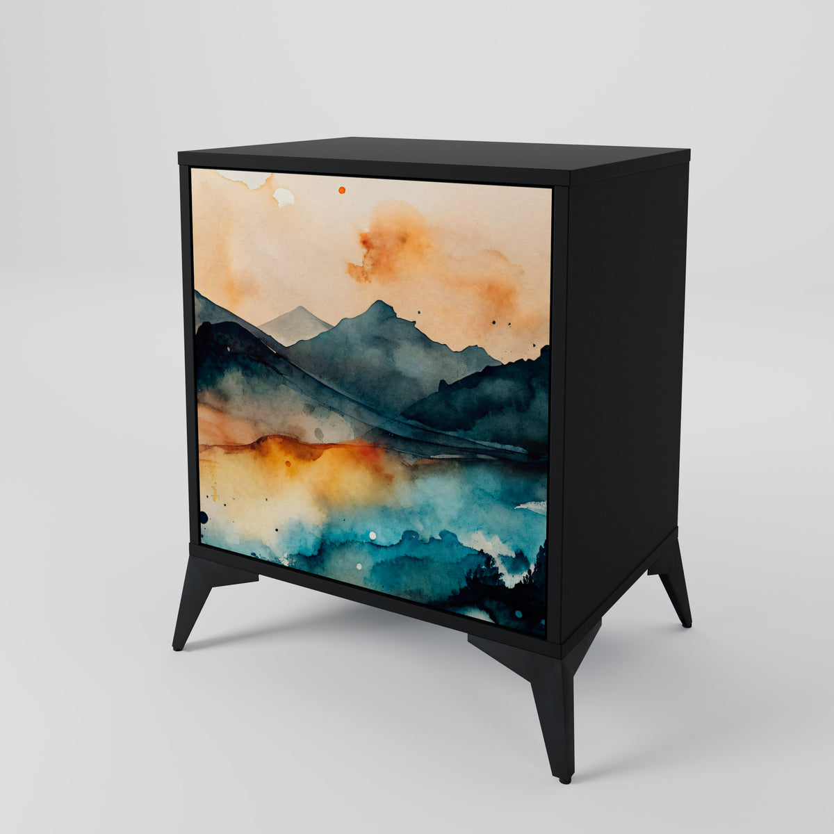OMINOUS MOUNTAINS 1-türiges Sideboard