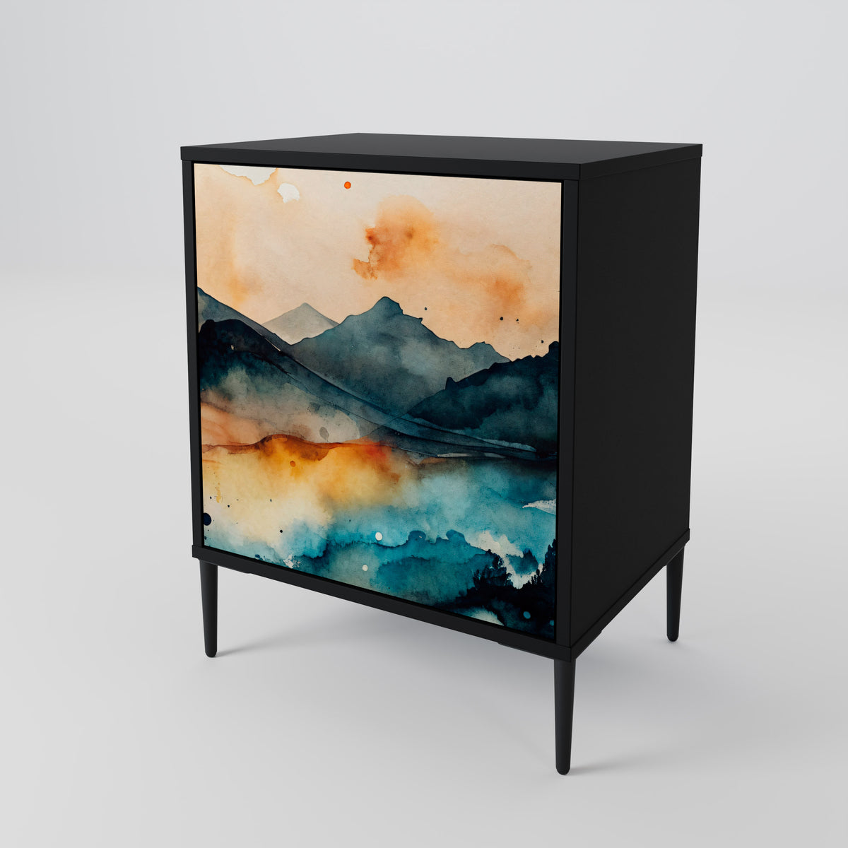 OMINOUS MOUNTAINS 1-türiges Sideboard