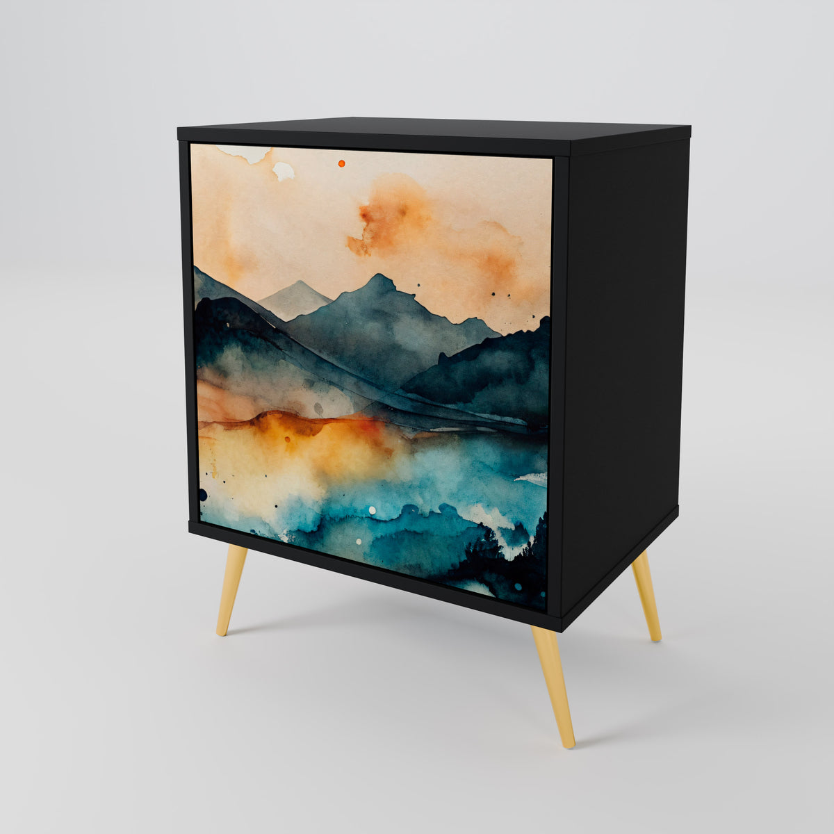 OMINOUS MOUNTAINS 1-türiges Sideboard