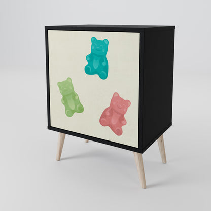 GUMMY BEARS Aparador de 1 Puerta