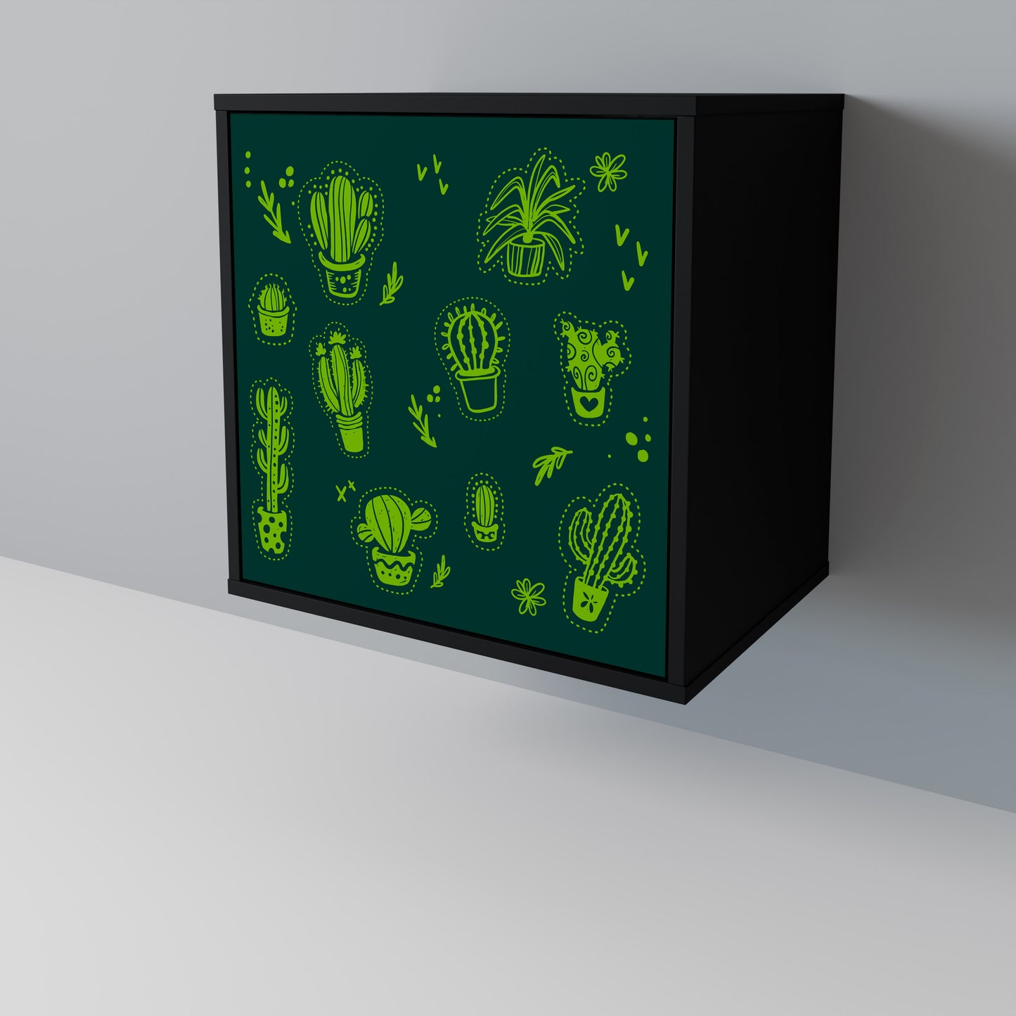 DESERT GREEN Skänk med en dörr