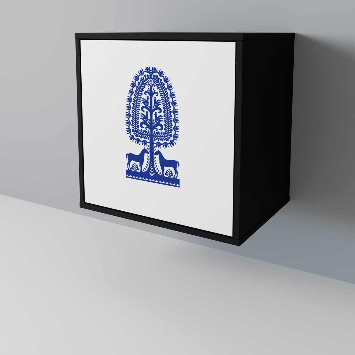 POLISH FOLK ART Μπουφές 1-θύρας