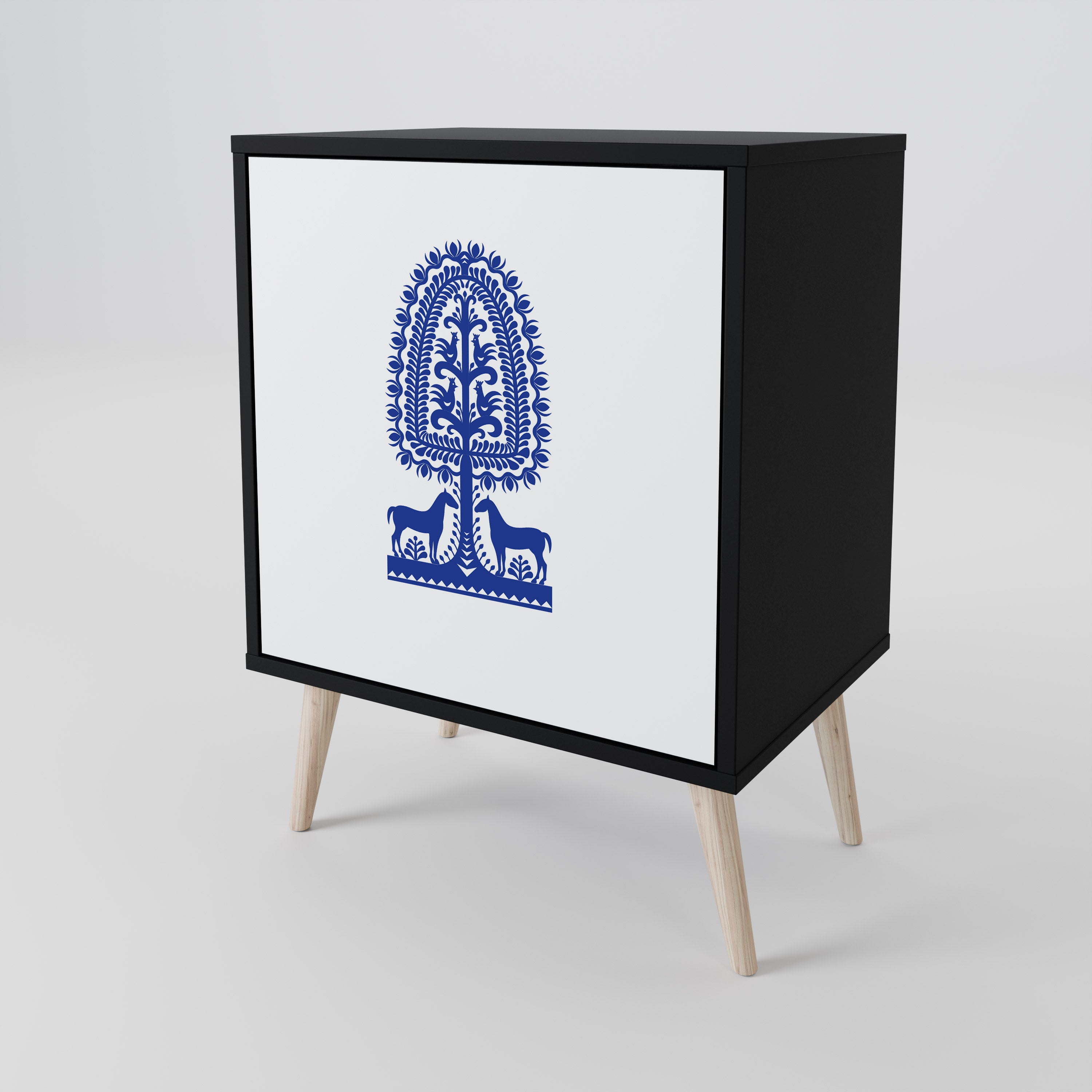 POLISH FOLK ART 1-türiges Sideboard