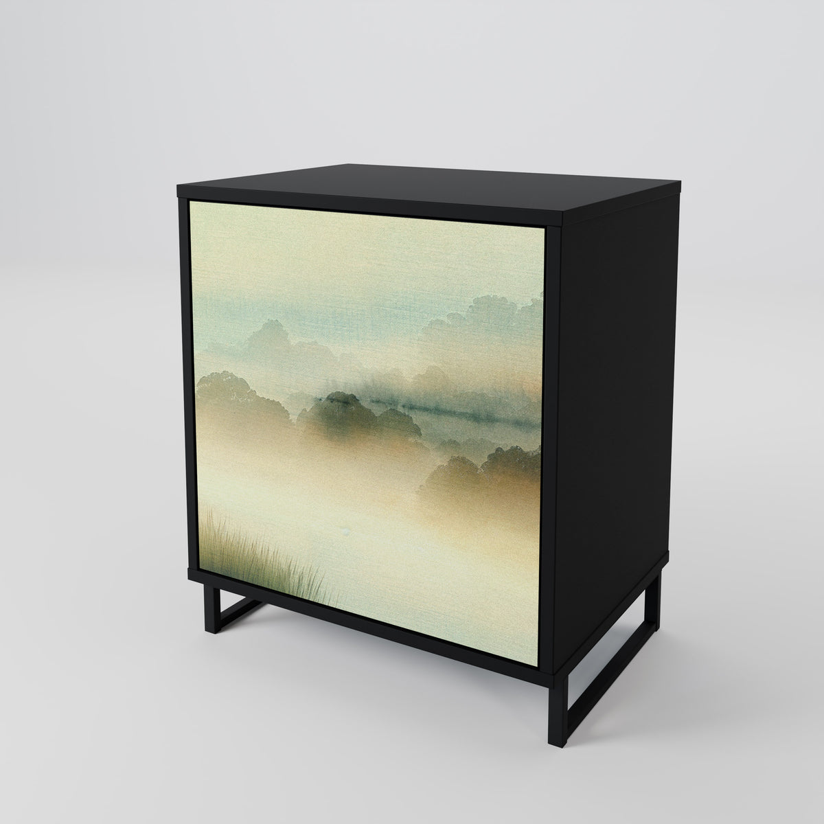 MORNING BY THE LAKE 1-Door Sideboard