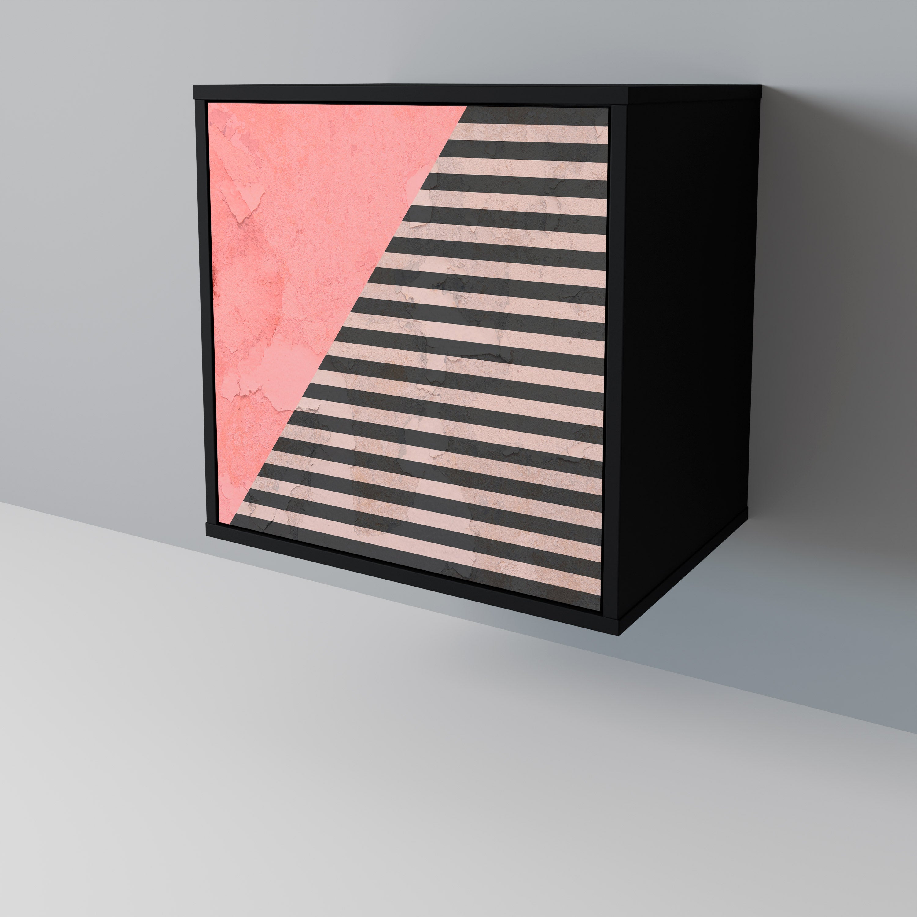 GLAMOROUS STRIPE Skänk med en dörr