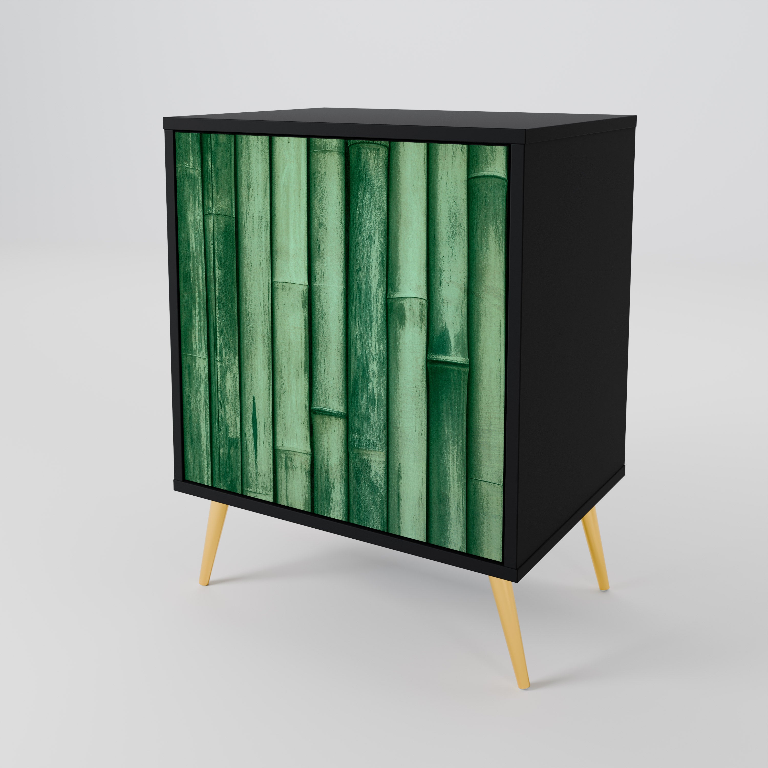 NATURAL GREEN 1-Door Sideboard