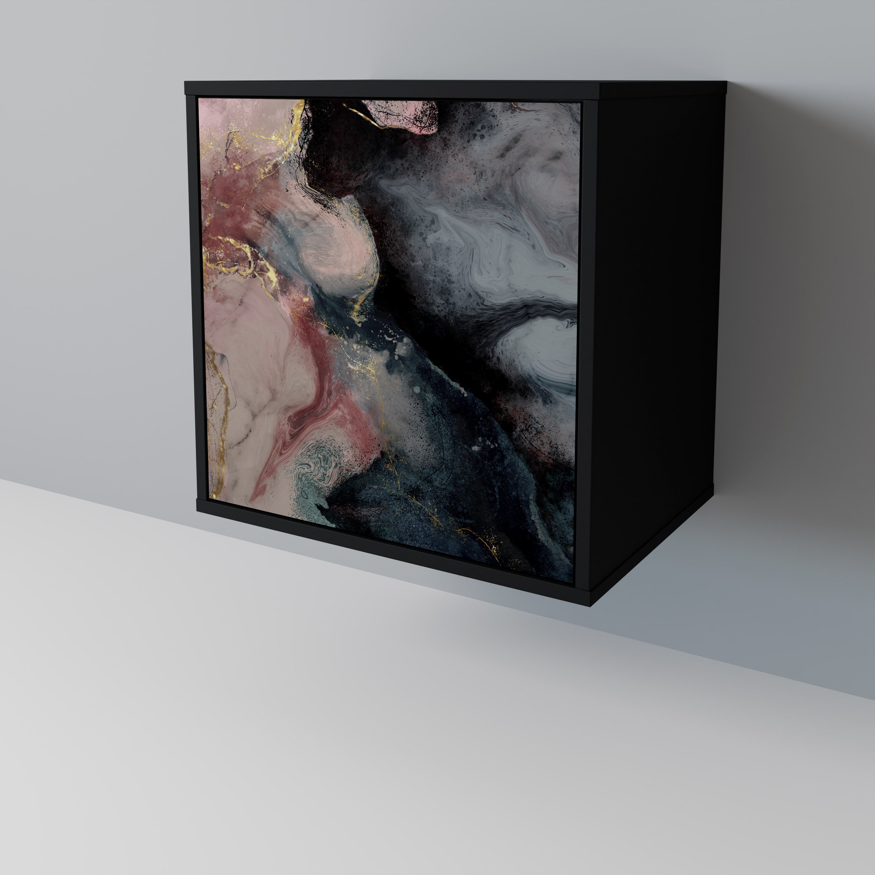 GILDED SWIRLS 1-Door Sideboard