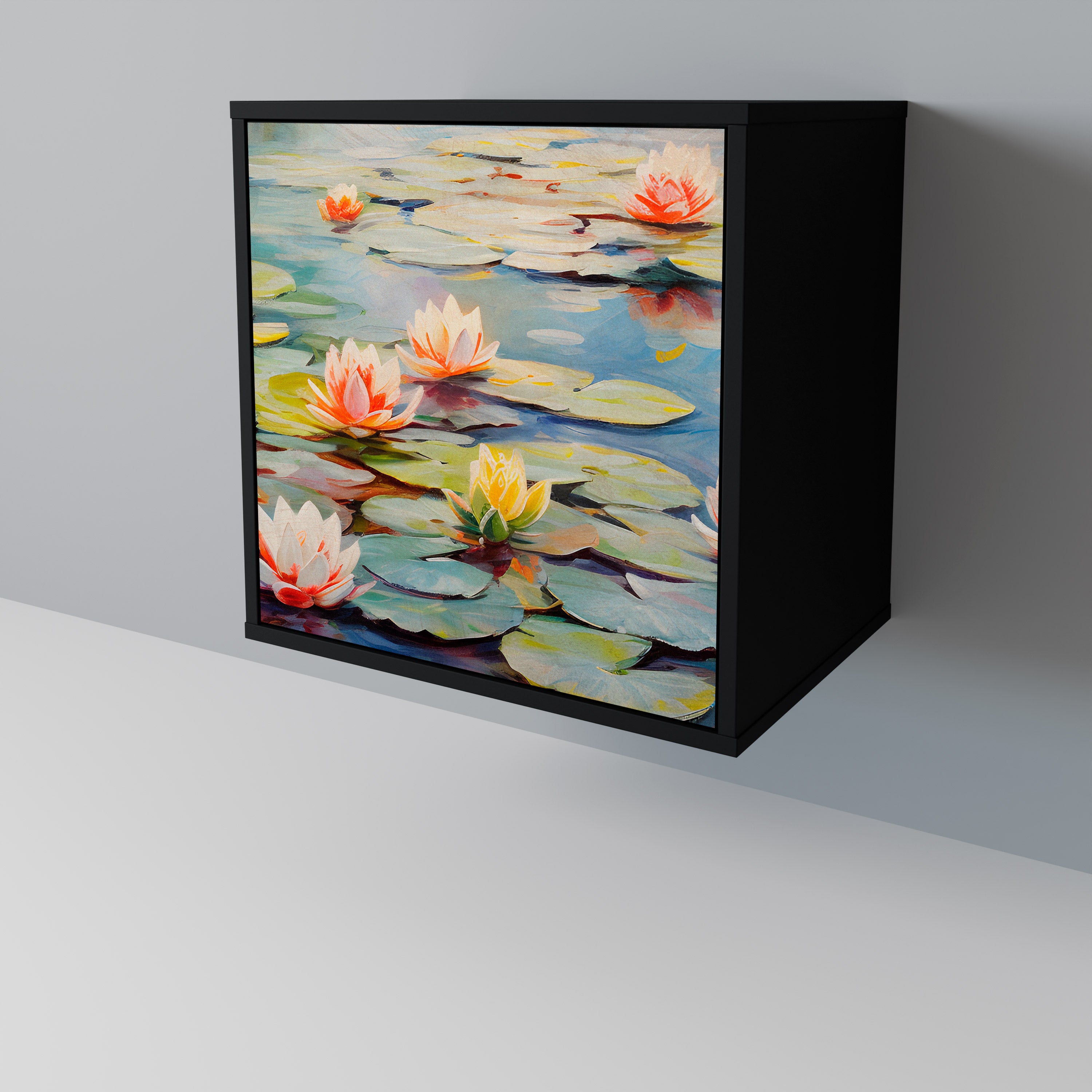 BLOOMING WATERS 1-Door Sideboard