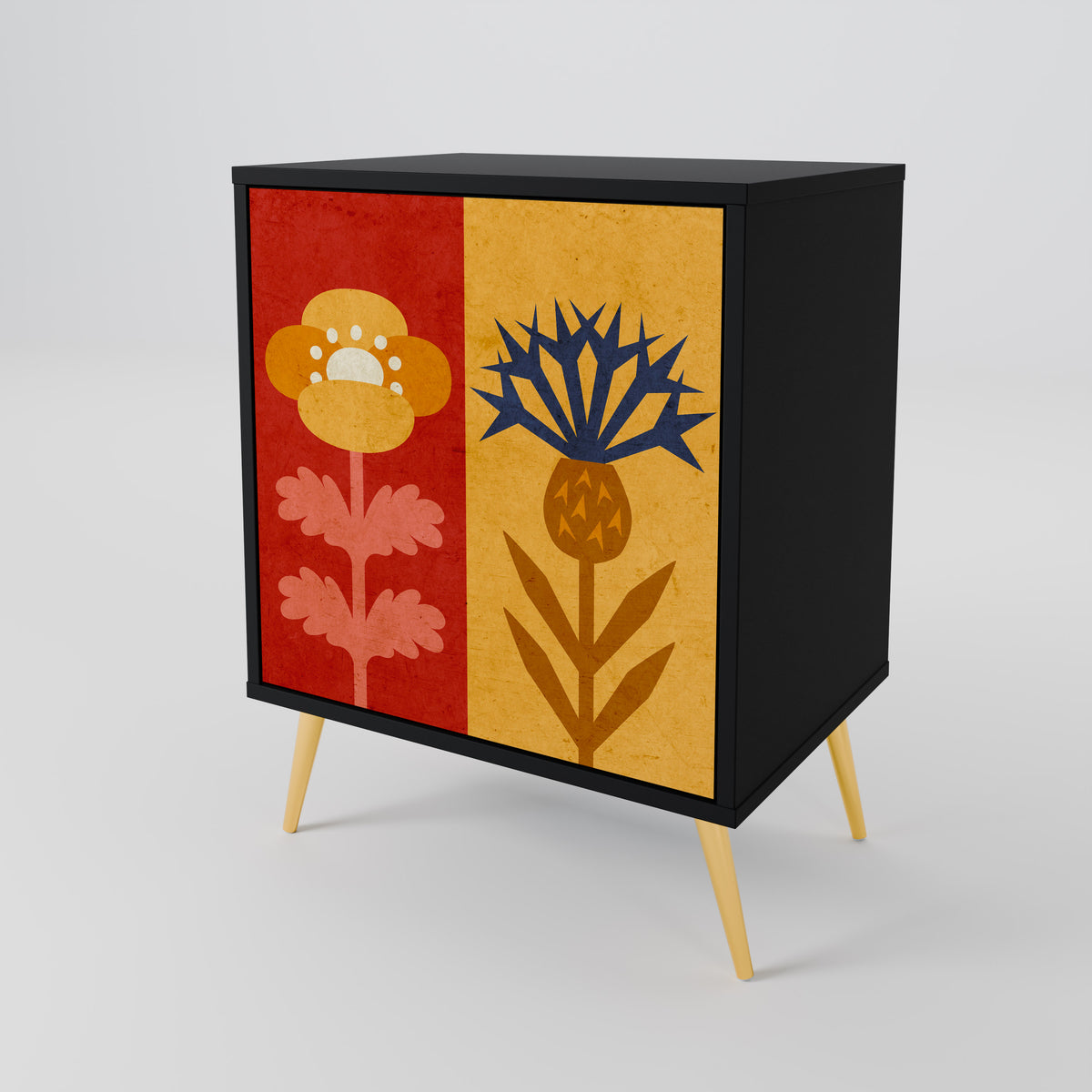 SCANDIC FLOWERET 1-Door Sideboard