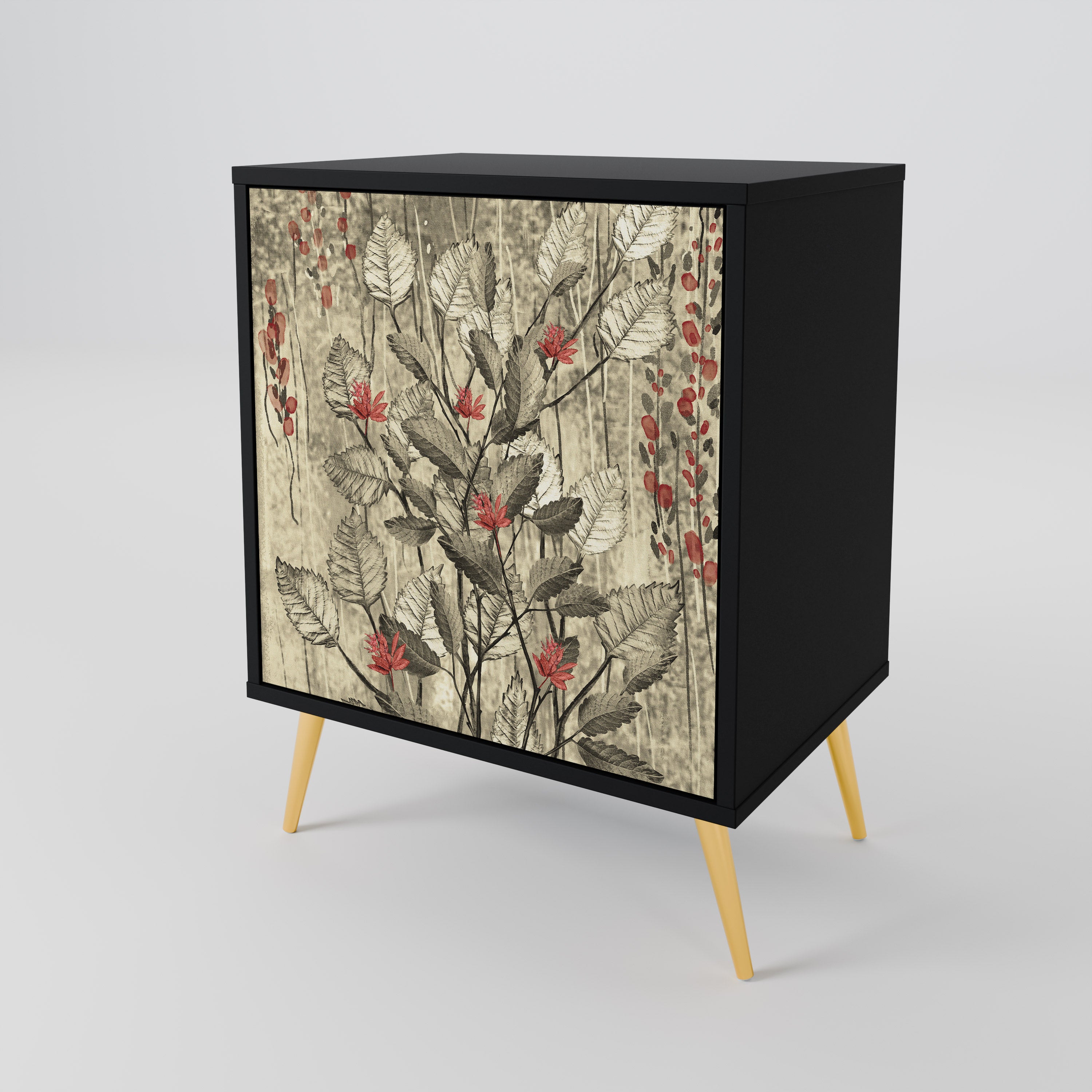 HERBAL GRACE 1-Door Sideboard