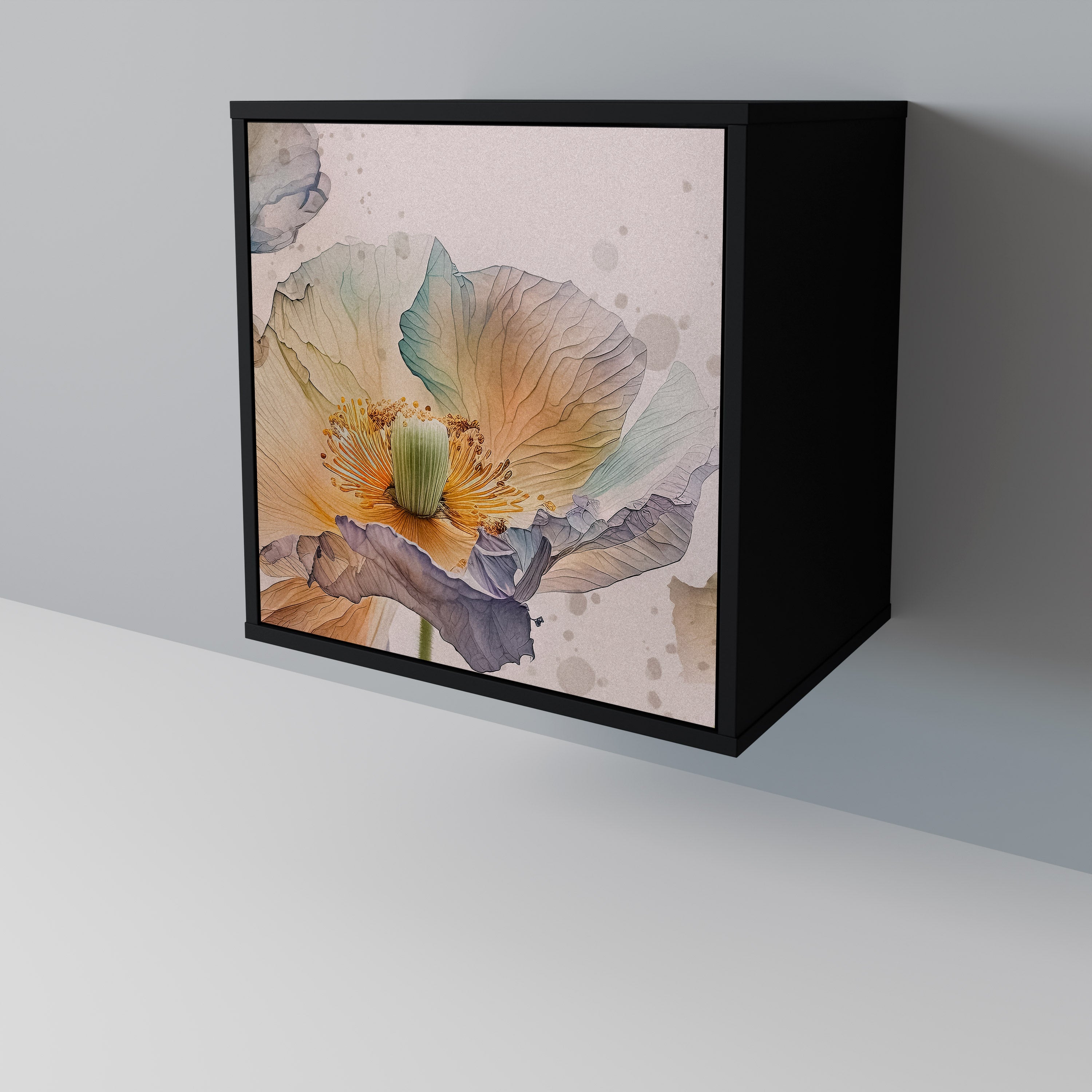 SOFTEN POPPY 1-Door Sideboard