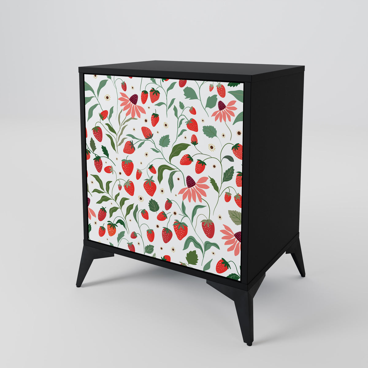 FLOWERS AND STRAWBERRIES 1-türiges Sideboard