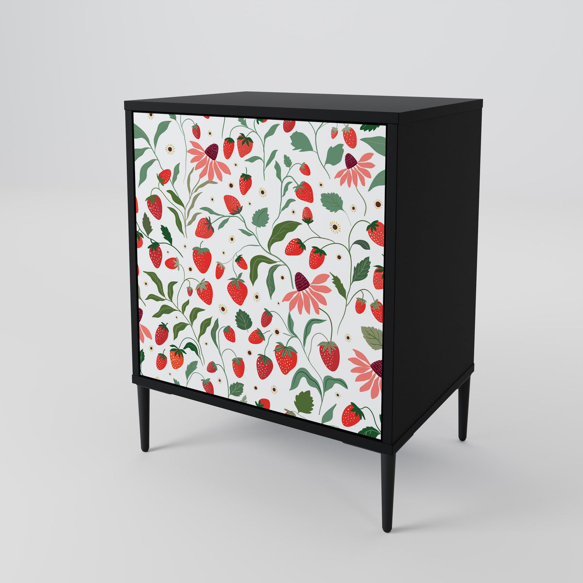 FLOWERS AND STRAWBERRIES 1-türiges Sideboard